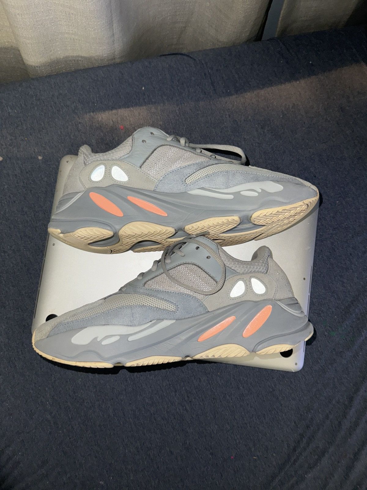 adidas gazelle silver green womens adidas Yeezy Boost 700 Inertia Pre-Owned