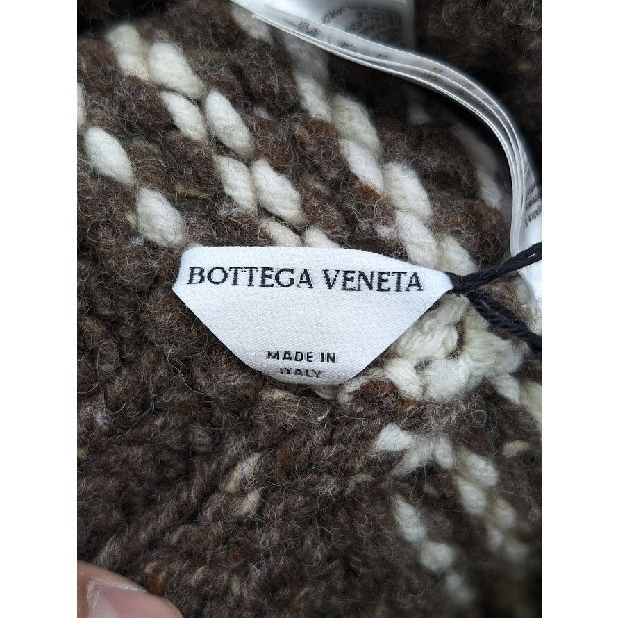 Bottega Veneta o1rshd1 Q:2/ Size: M /Dup/ Beanie Cap / Hat HW Zig Zag Wool Size ONE SIZE - 9 Thumbnail