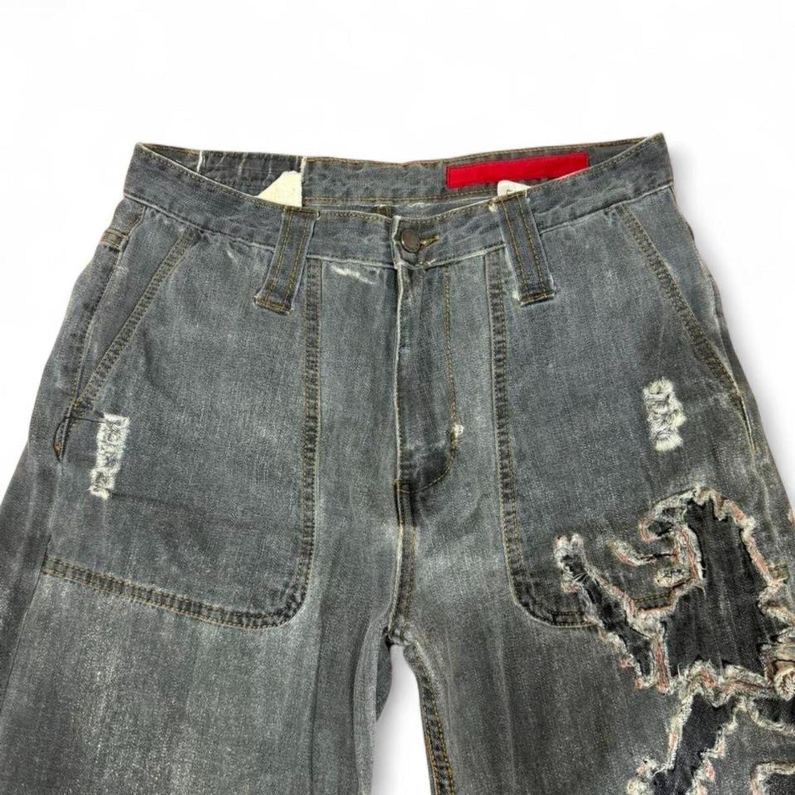 Other Vintage rare Tough Jeansmith unique shade and detailing Size US 30 / EU 46 - 3 Thumbnail