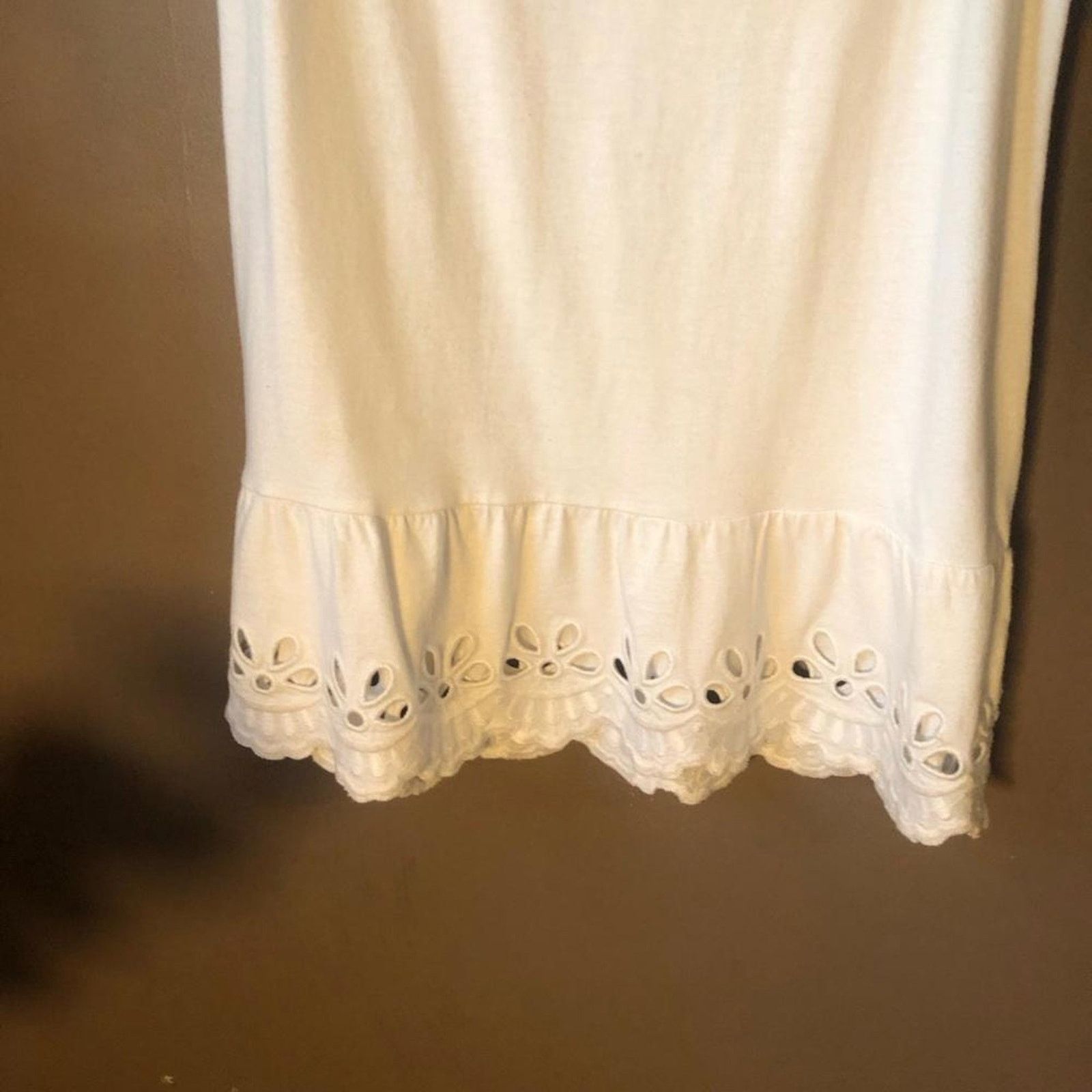 Lilly Pulitzer Lilly Pulitzer tank with doily floral ruffle bottom Size S / US 4 / IT 40 - 3 Thumbnail