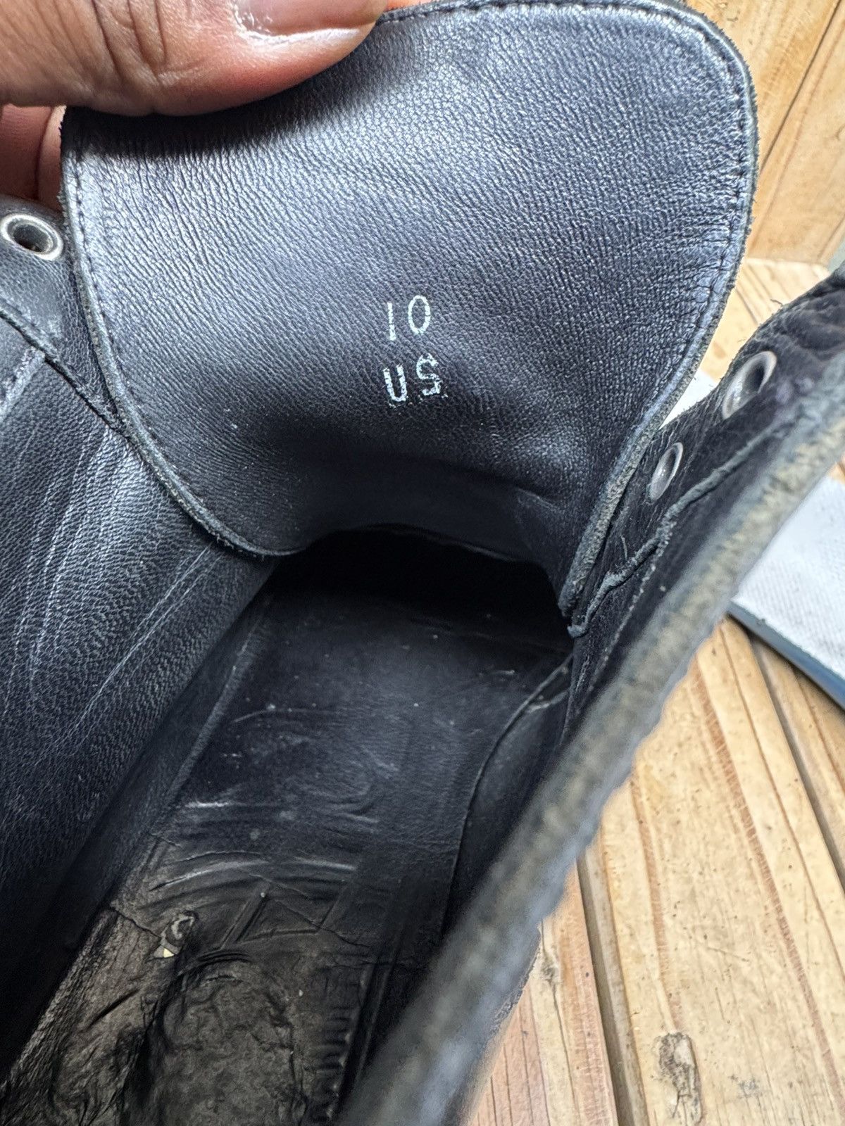 Thursday Boot Company Thursday boots company captain black cap toe leather boots Size US 10 / EU 43 - 17 Thumbnail