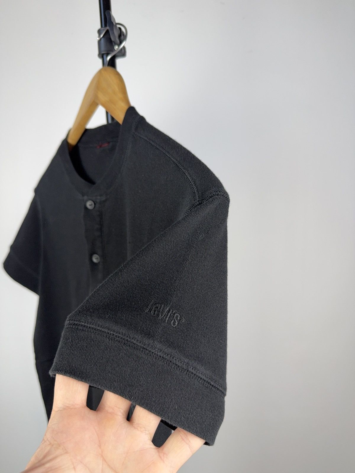 Levi's Vintage 90s Style Retro Levi’s Basic Black polos Size US M / EU 48-50 / 2 - 6 Thumbnail