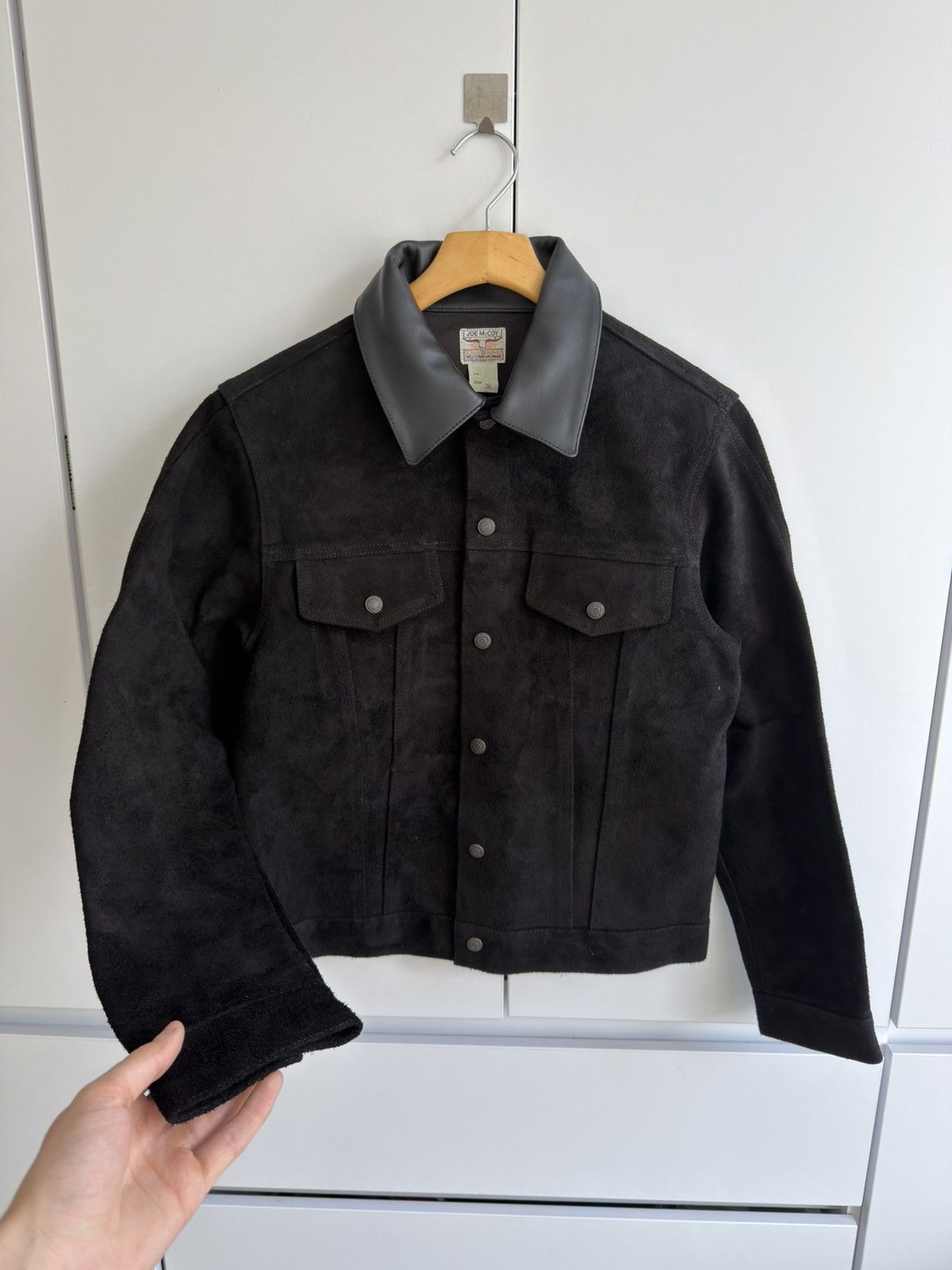 The Real McCoy's Joe McCoy Western Rough Out Leather Jacket S Size US S / EU 44-46 / 1 - 3 Thumbnail