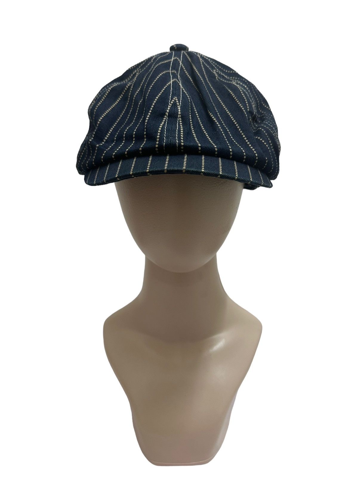 Sugar Cane × Toyo Enterprises × Vintage RARE ‼️ Sugar Cane Wabash Stripe Apple Jack Cap Size ONE SIZE - 1 Thumbnail