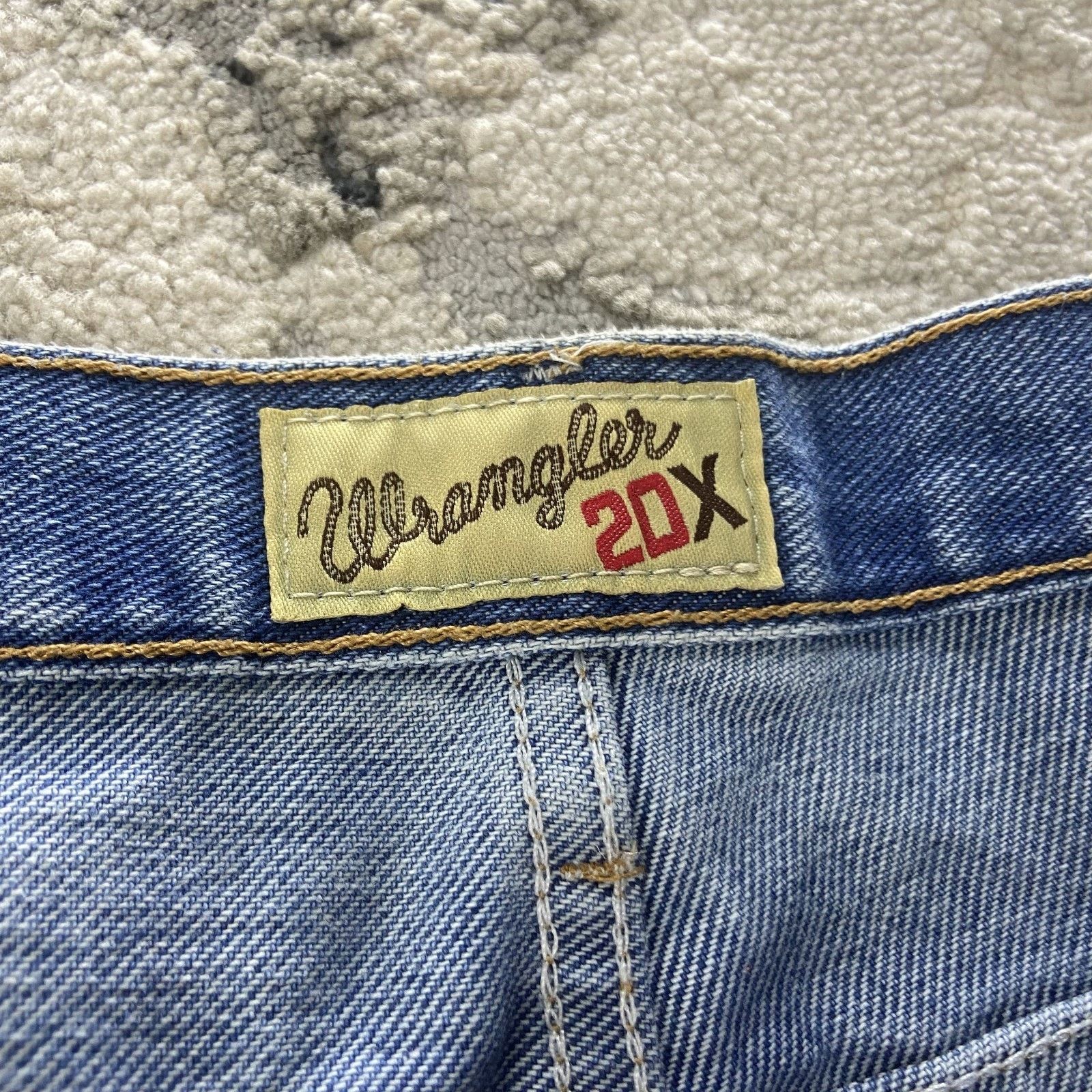 Wrangler Wrangler 2X Five Star Jeans Mens 40x32 Blue Denim Regular Size US 40 / EU 56 - 7 Thumbnail