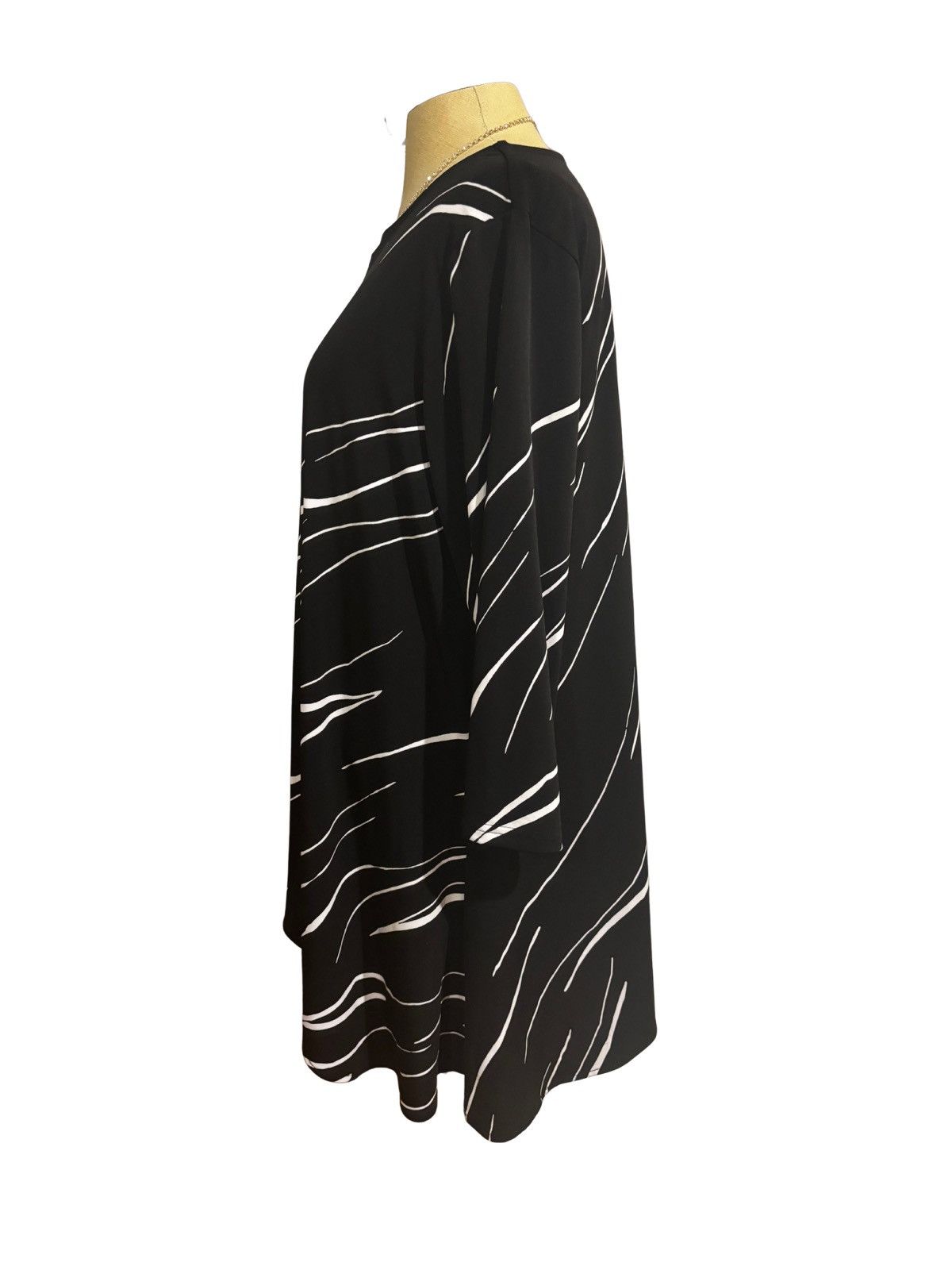 Alfani Black & white Tunic Size XXL / US 16-18 / IT 52-54 - 3 Thumbnail