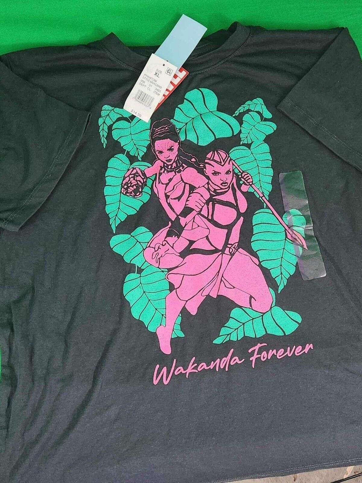 Designer Wakanda Forever Graphic Shirt Stylish Black Tee Size XL / US 12-14 / IT 48-50 - 1 Thumbnail