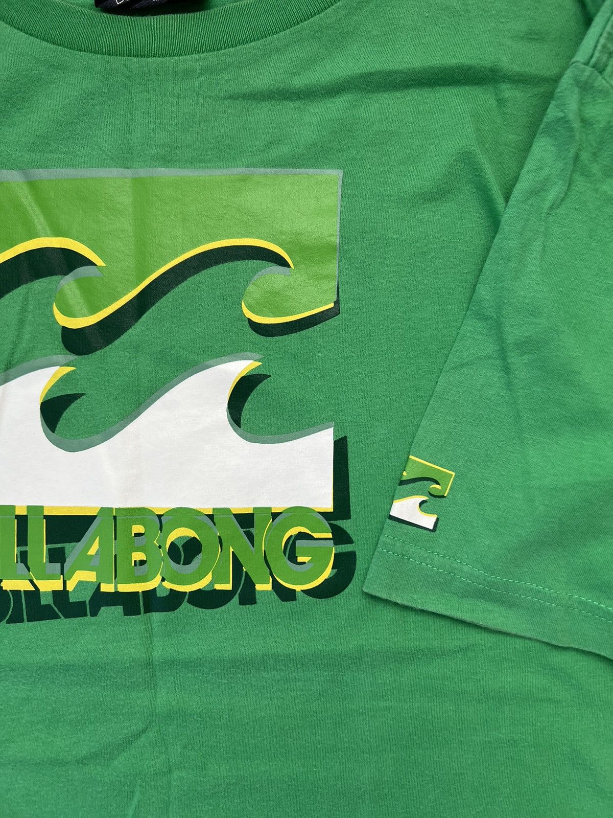 Billabong × Vintage 90's BILLABONG RARE BIG LOGO Y2K TEE SURF Size US L / EU 52-54 / 3 - 5 Thumbnail