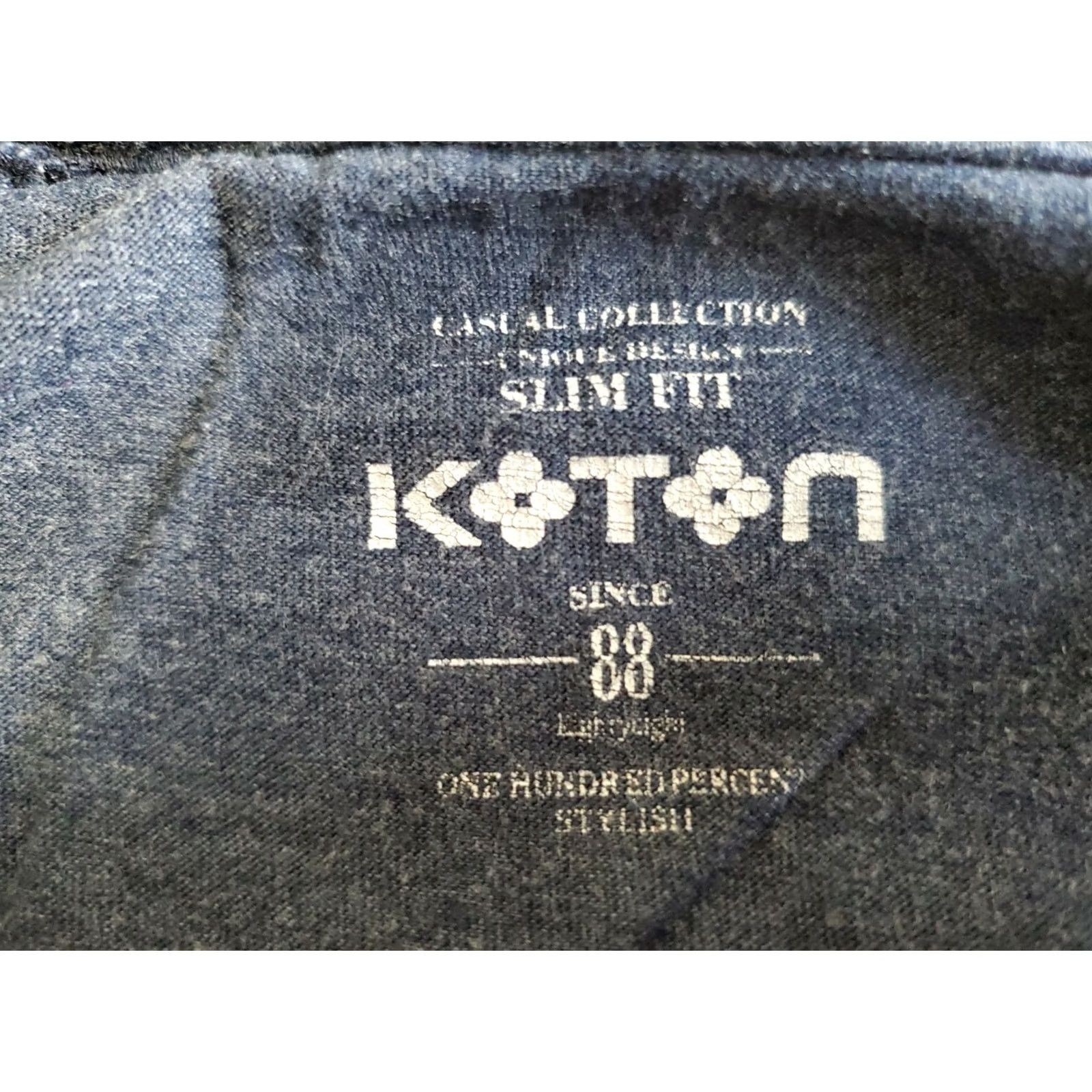 Vintage Koton Marine Dept North Coast T-Shirt L Men Blue Ocean Spirit Sea Soul 1985 Crew Neck Short Sleeve Slim Convincing Size US L / EU 52-54 / 3 - 4 Thumbnail