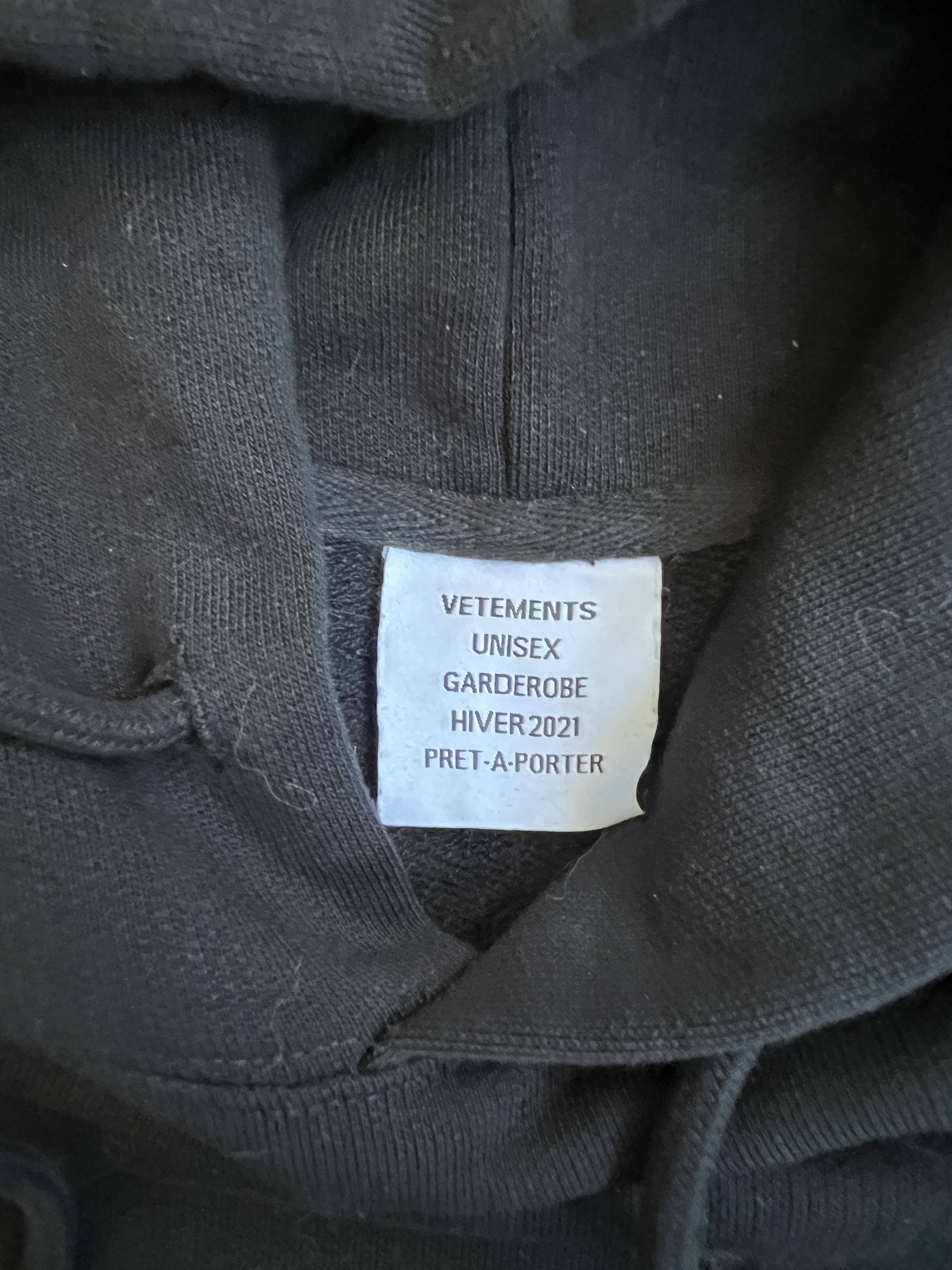 Vetements VETEMENTS "SECURITY" HOODIE Size US S / EU 44-46 / 1 - 6 Thumbnail