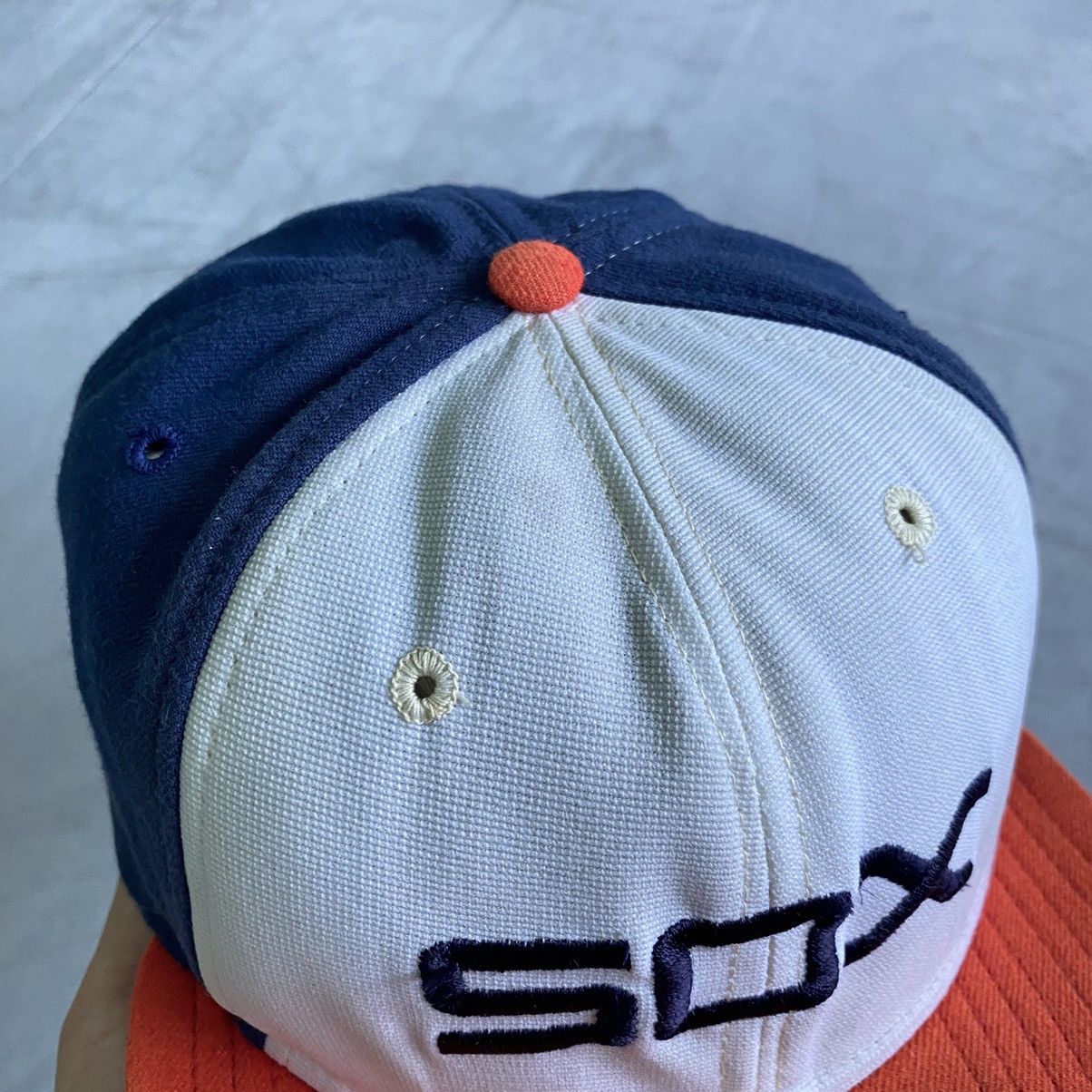 MLB × Vintage Vintage 80s Chicago White Sox New Era Rare Big Logo MLB Cap Size ONE SIZE - 3 Thumbnail