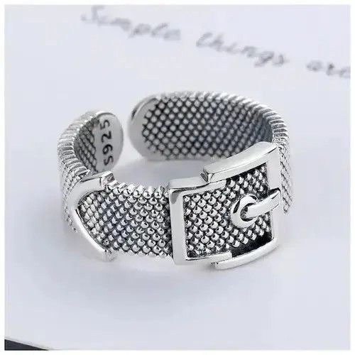 Ring Of Fire Vintage Big Belt Rings with antique Knuckle Size ONE SIZE - 1 Thumbnail