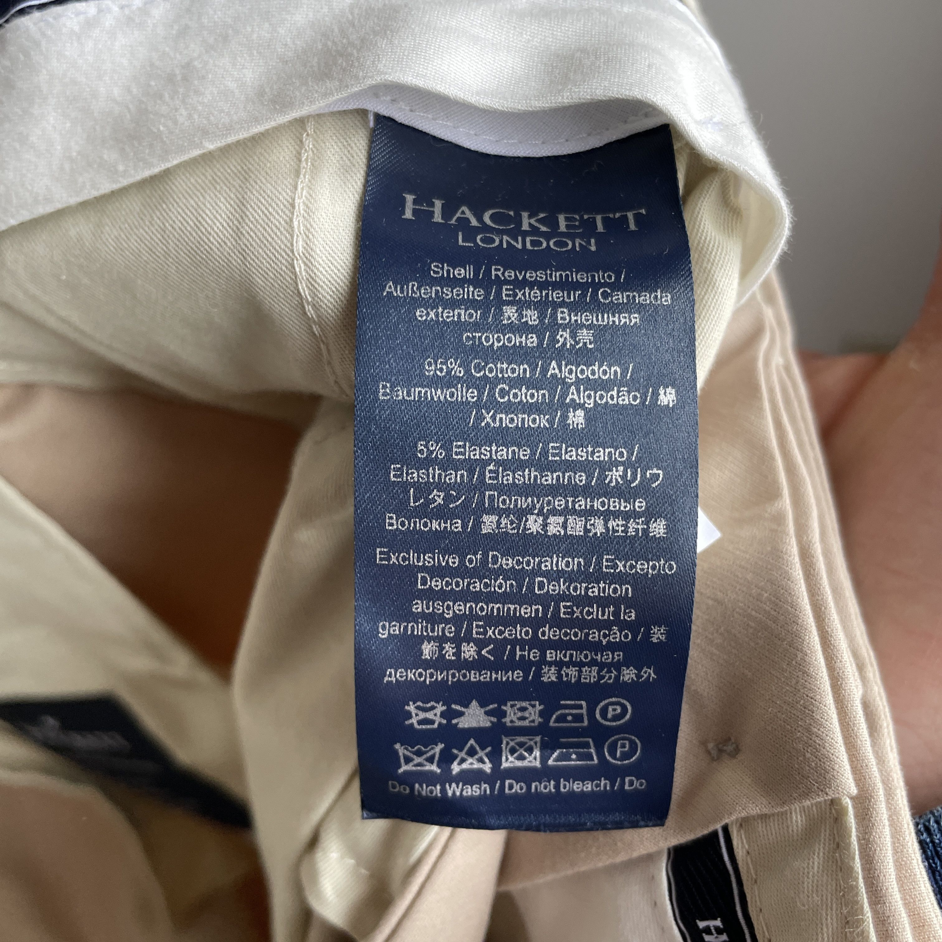 Hackett Hackett London Blazer Chino Pants Size 34R Size US 34 / EU 50 - 7 Thumbnail