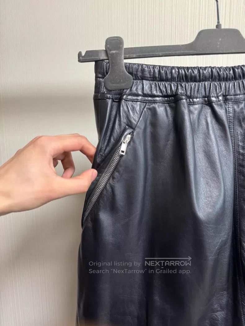 Rick Owens Rick Owens Size 46 22FW leather shorts| Size US 40 / EU 56 - 3 Thumbnail