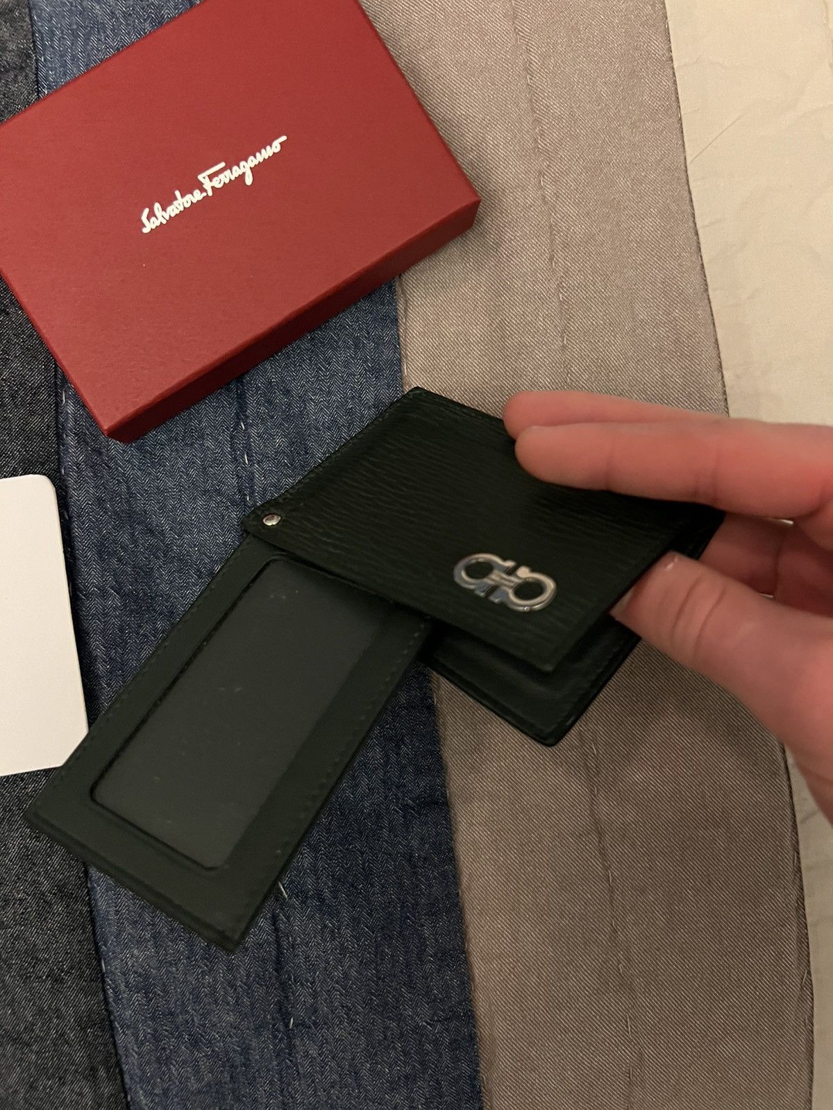 Salvatore Ferragamo Faragamo Card Holder Size ONE SIZE - 5 Thumbnail