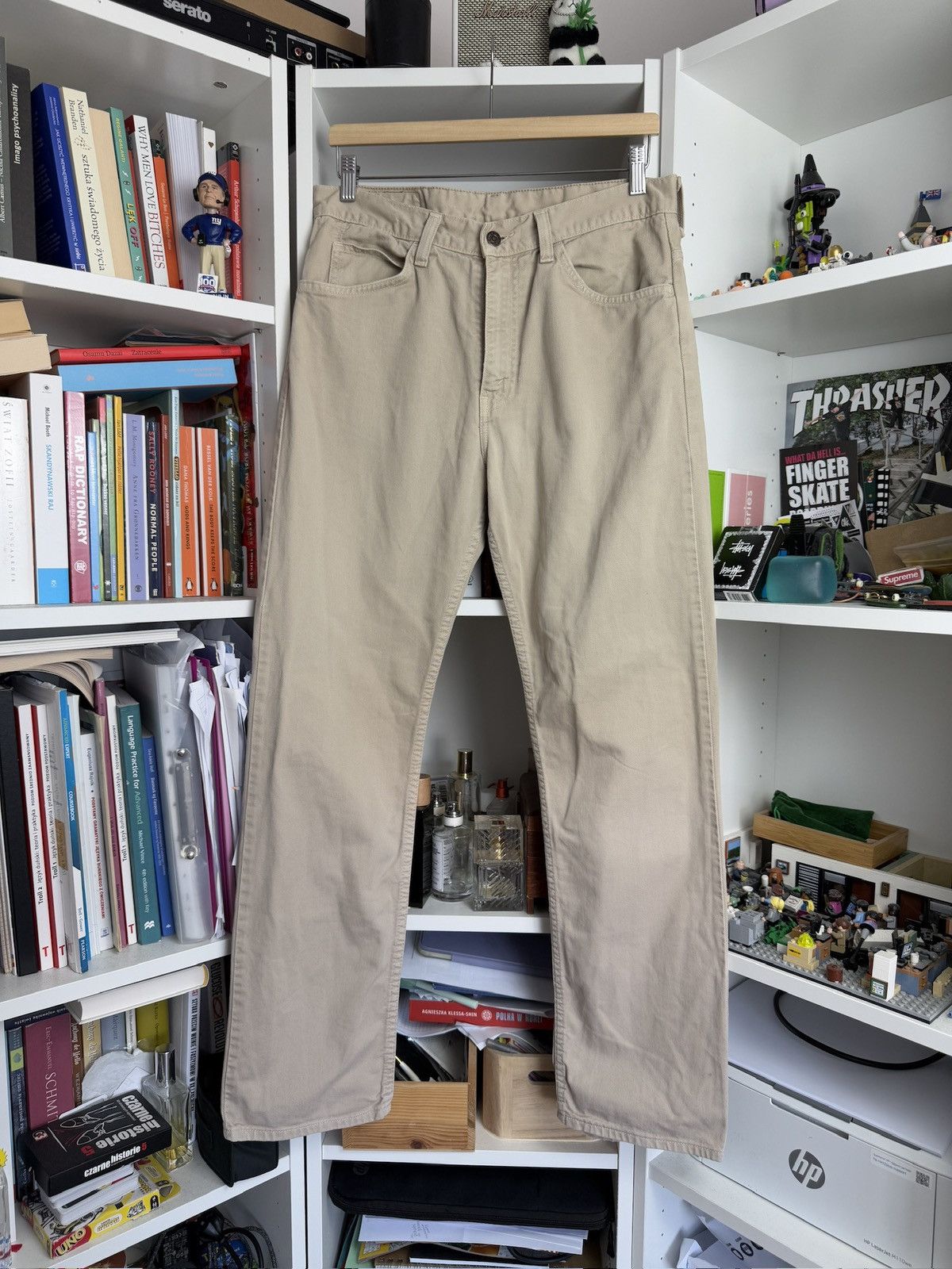 Levi's × Vintage Vintage 90s Levi’s 519 pants 33x32 casual retro wrangler lee Size US 33 - 2 Thumbnail