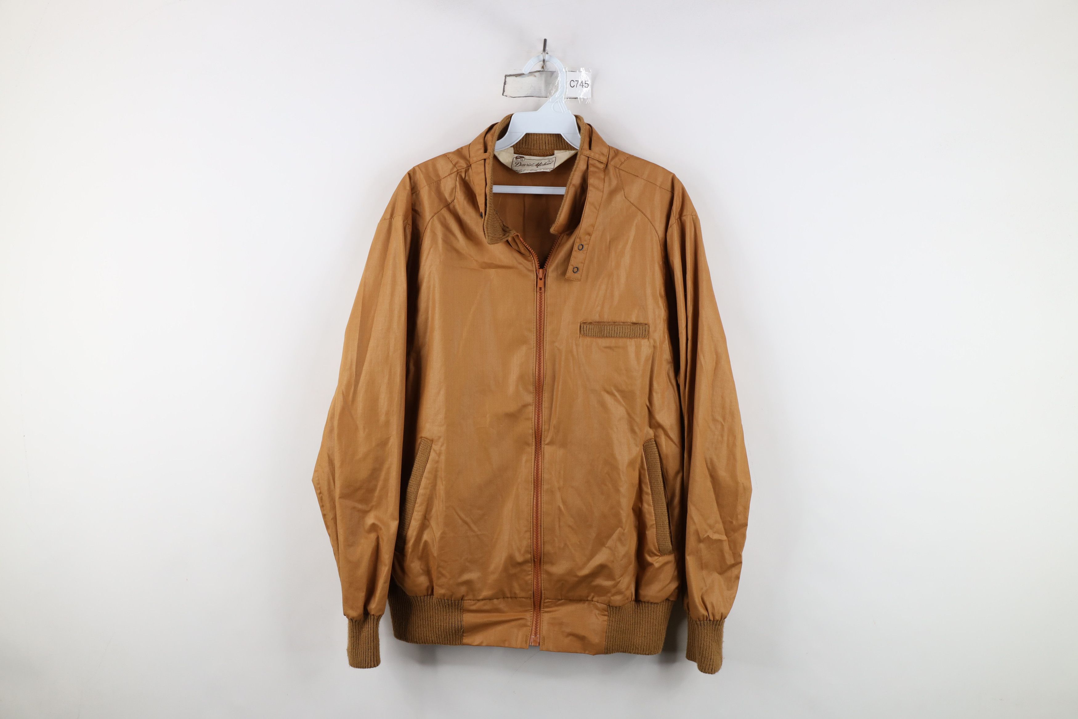 Vintage Vintage 70s Streetwear Cafe Racer Bomber Jacket Brown Size US L / EU 52-54 / 3 - 1 Thumbnail