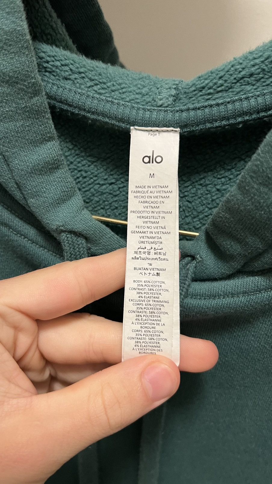 Alo Alo yoga hoodie Size US M / EU 48-50 / 2 - 5 Thumbnail