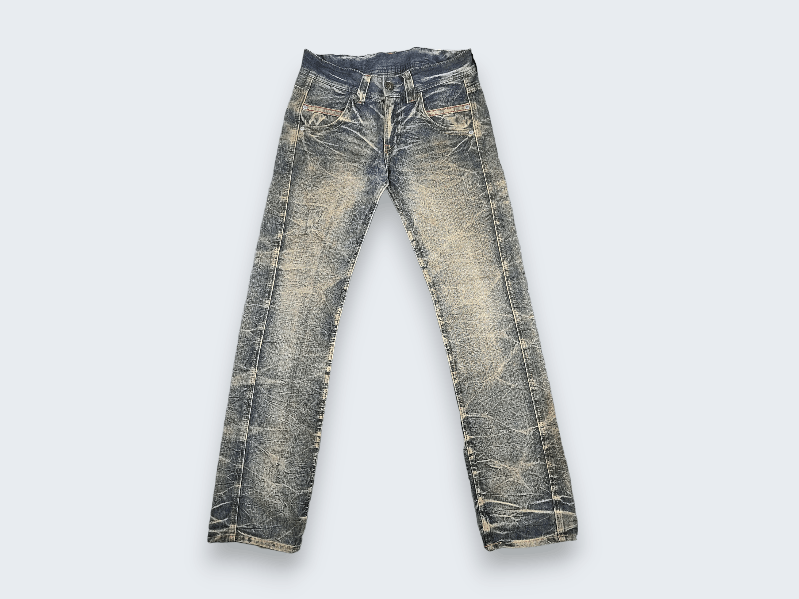 Japanese Brand × Vintage Vintage Rusty Jeans L553 Size US 31 - 1 Thumbnail