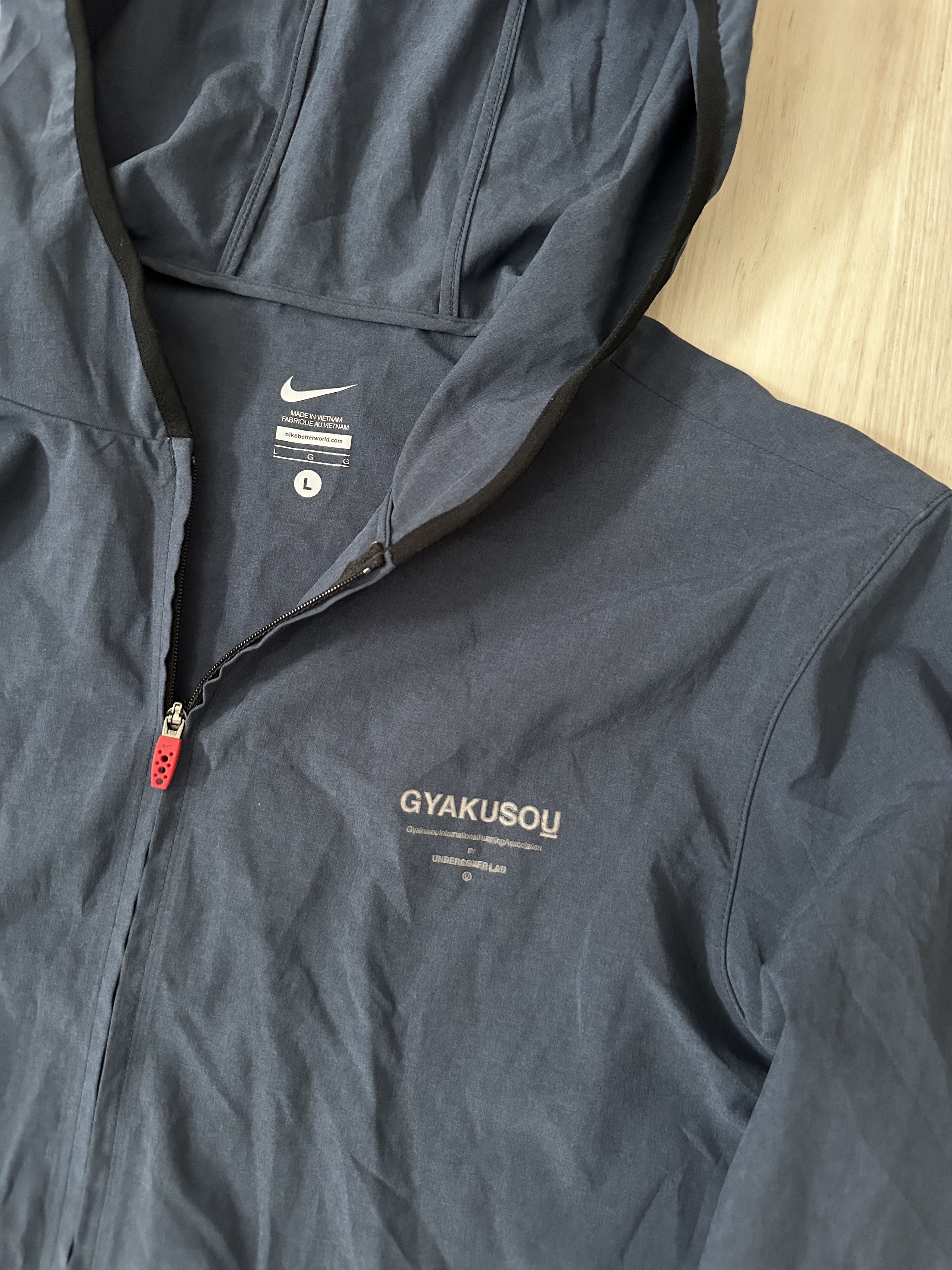 Nike × Undercover Nike x Undercover Gyakusou FW 2015 Reverse Vent Jacket Size US L / EU 52-54 / 3 - 6 Thumbnail