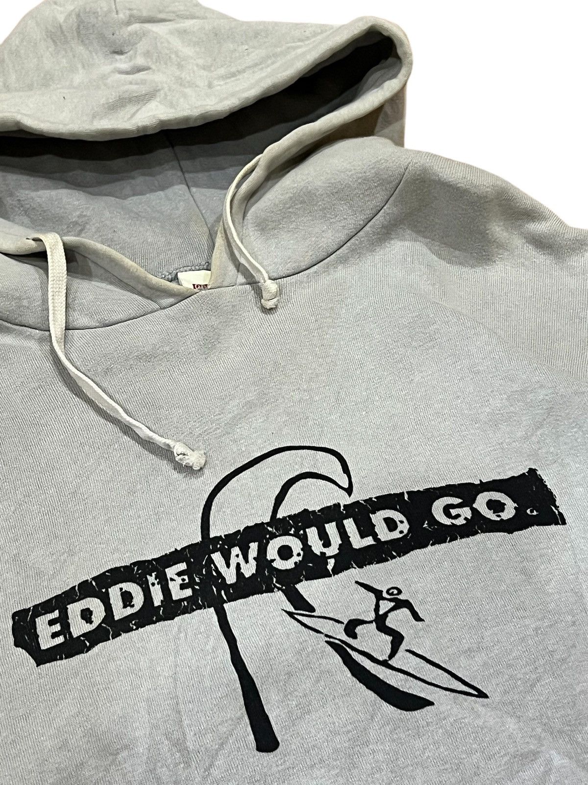 Quiksilver × Vintage Vintage Quicksilver x Eddie Aikau Eddie Would Go Hoodie Size US M / EU 48-50 / 2 - 2 Thumbnail