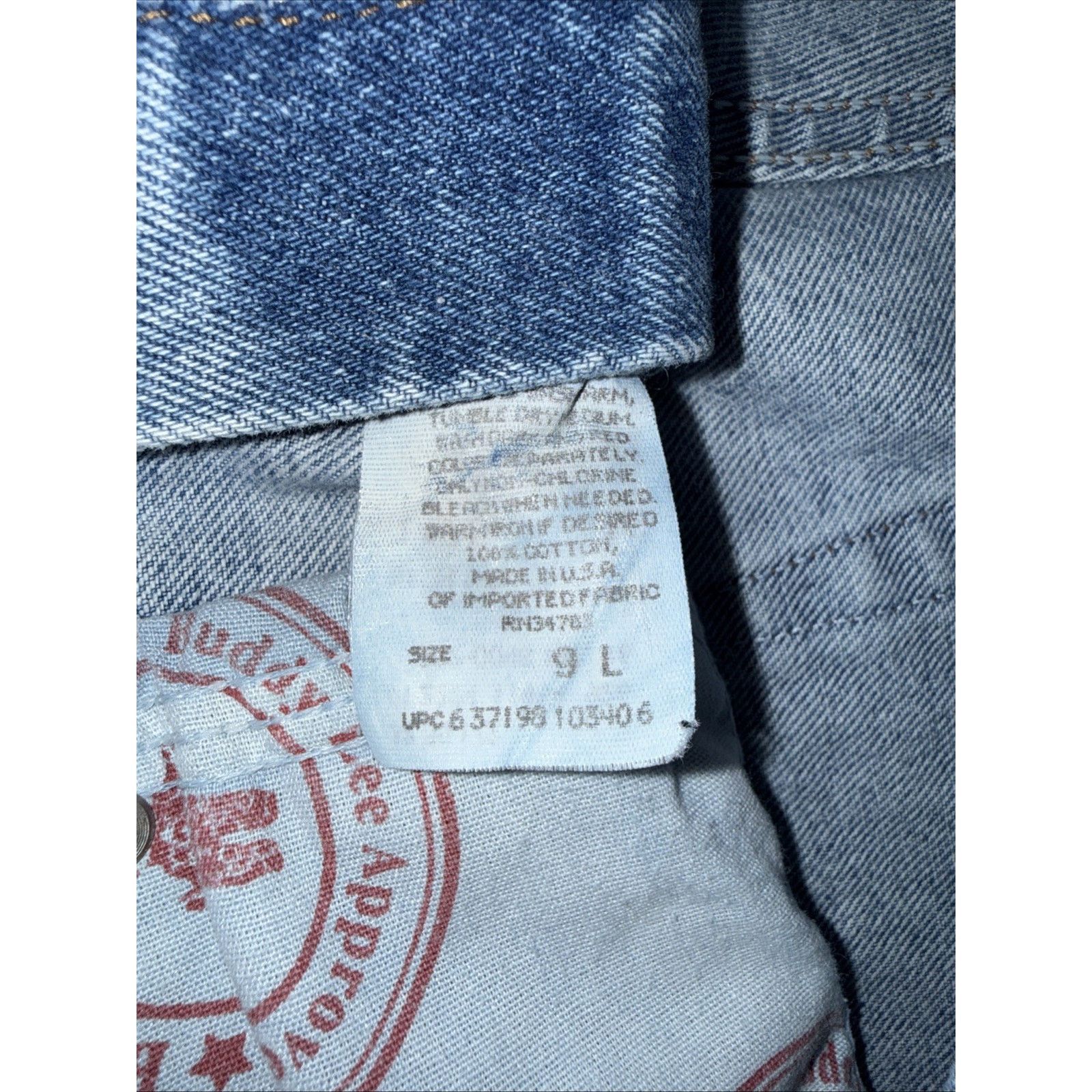 Lee Vintage Y2K 2001 Lee Dungarees Flare Jeans 9 Long 30W 33L Size 30" / US 8 / IT 44 - 12 Thumbnail