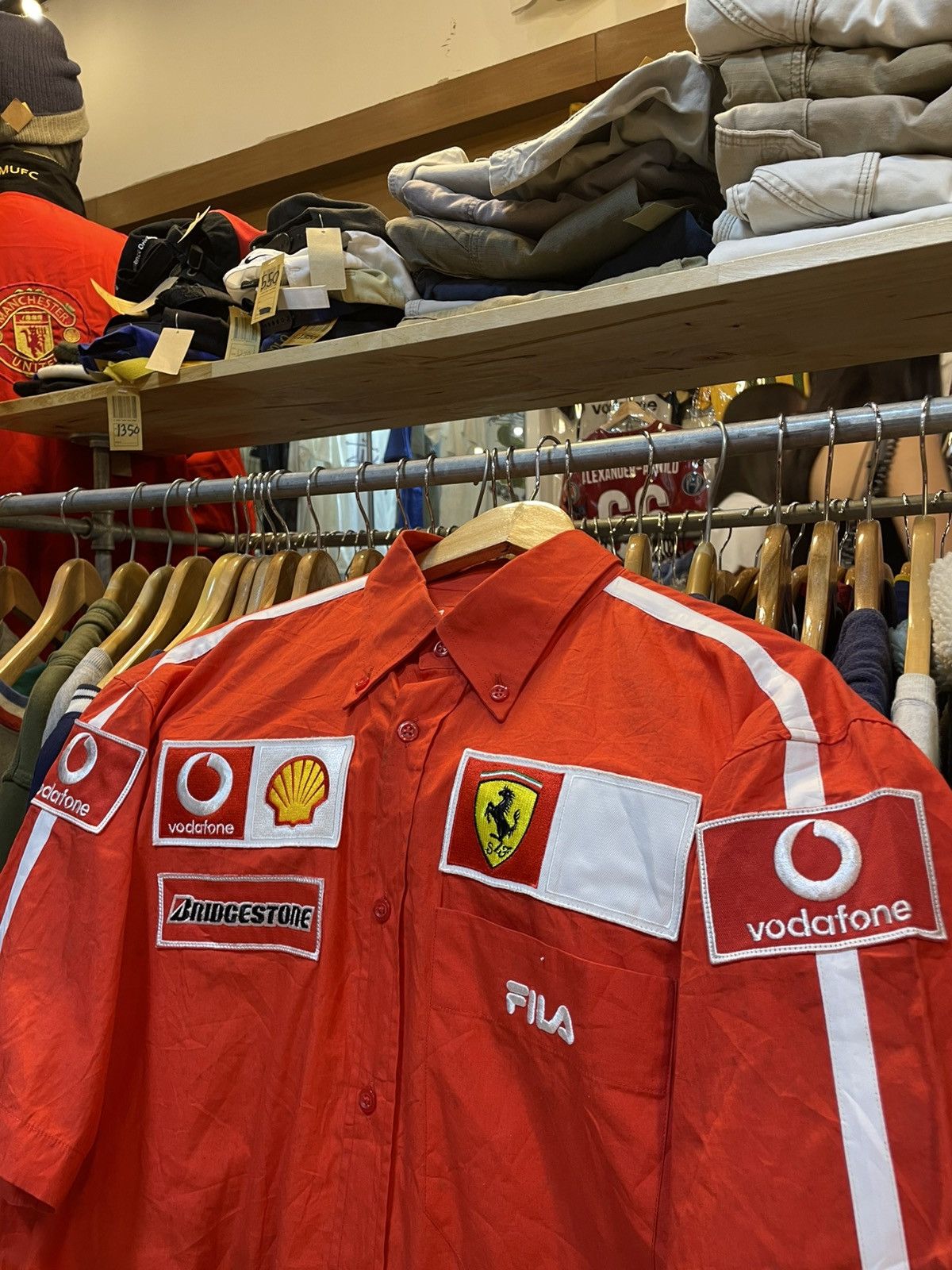Ferrari Y2K F1 Ferrari Button-Up Shirt Size US L / EU 52-54 / 3 - 2 Thumbnail