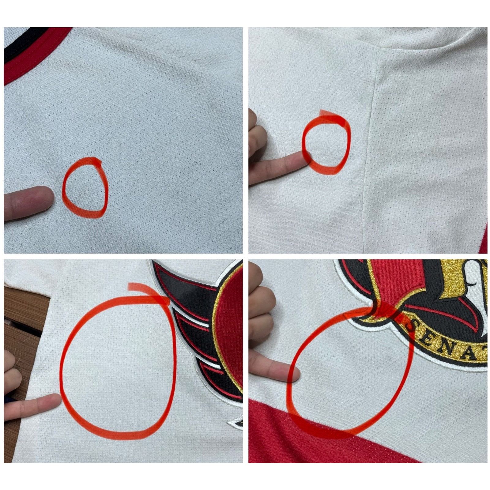 Ccm Vintage OTTAWA SENATORS CCM Hockey Jersey - Mens Medium Size US M / EU 48-50 / 2 - 8 Thumbnail