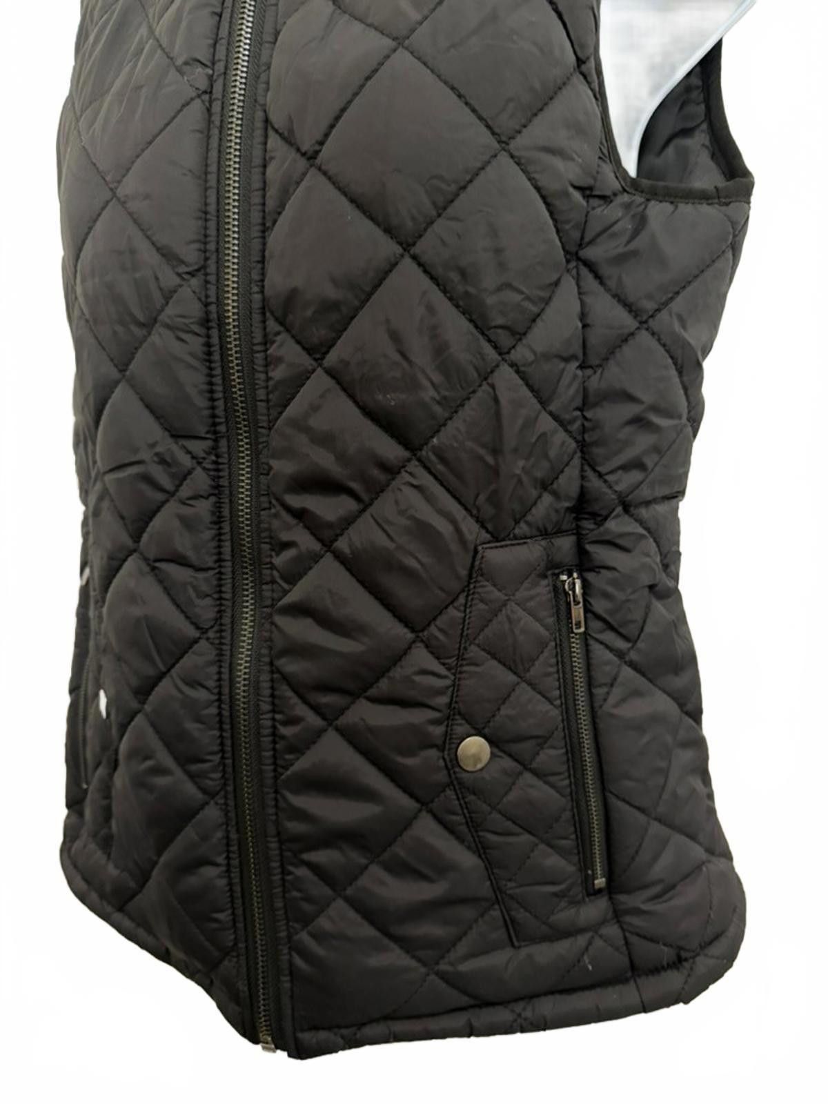 Other FUINLOTH Lightweight Quilted Vest in Black (X-SMALL) Size XS / US 0-2 / IT 36-38 - 2 Thumbnail