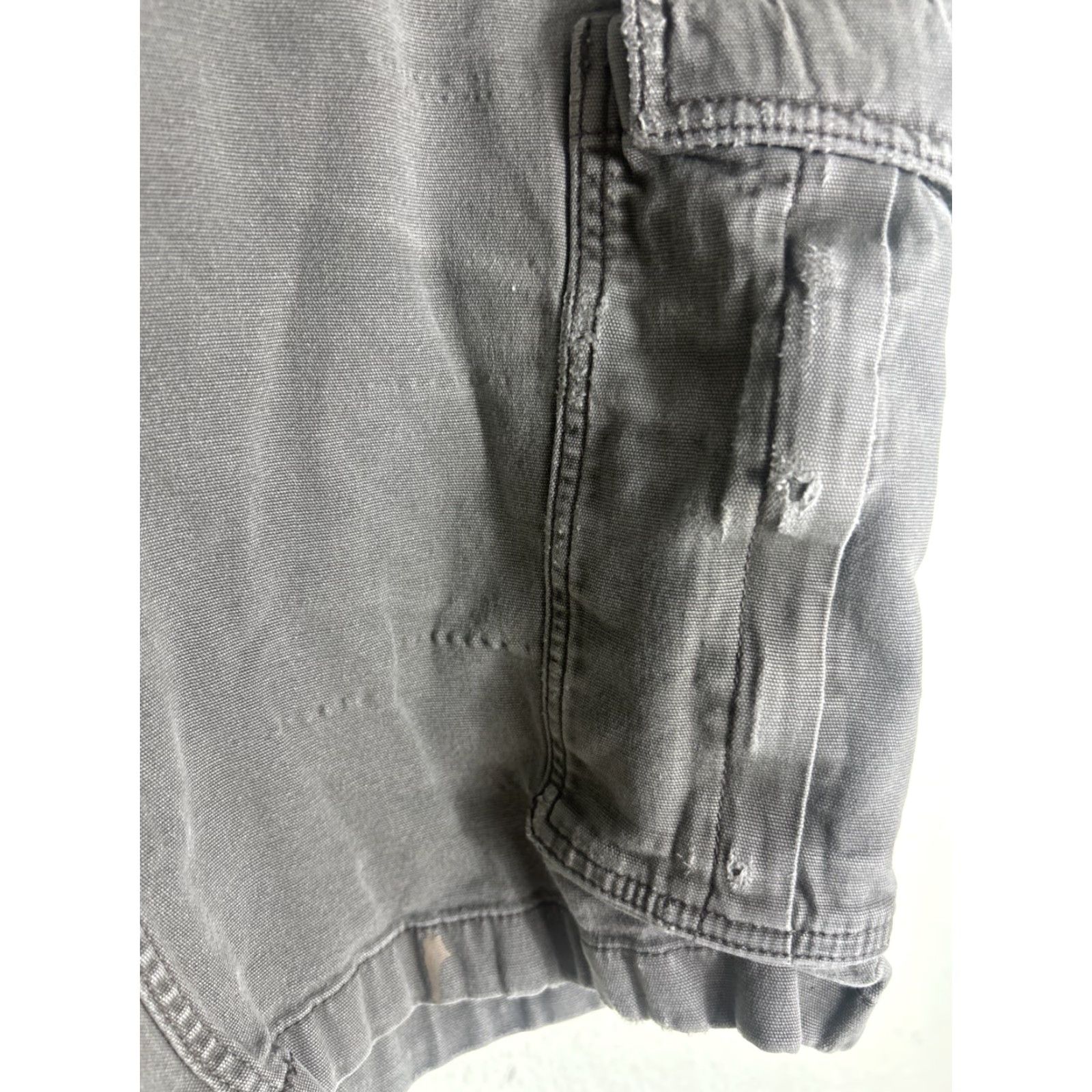 Carhartt VINTAGE Carhartt Canvas Cargo Work Shorts Mens 36x11 Relaxed Fit 103542 Faded Brown Size US 36 / EU 52 - 6 Thumbnail