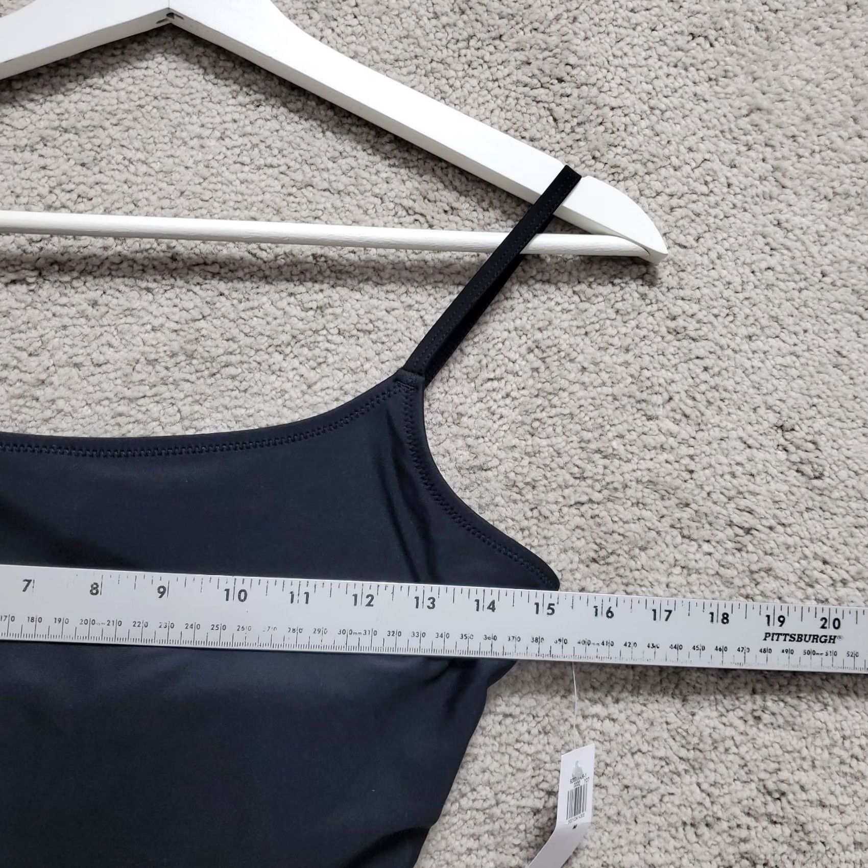 Old Navy Old Navy Womens Medium Black Stretch Adjustable Strap Swimsuit Size ONE SIZE - 3 Thumbnail