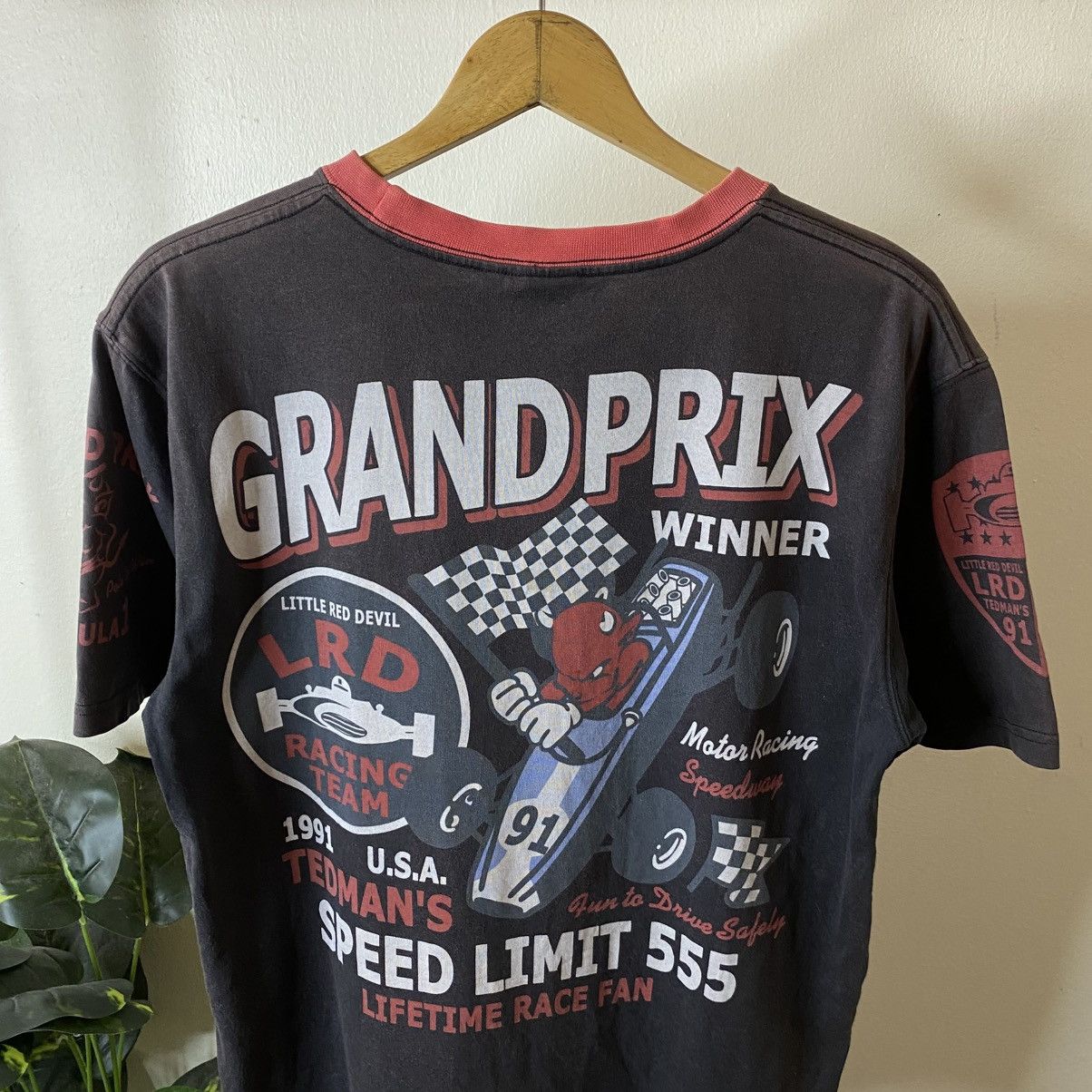 Tedman Y2K Tedman Company LRD Racing Team Grandprix Faded Tee Size US M / EU 48-50 / 2 - 2 Thumbnail