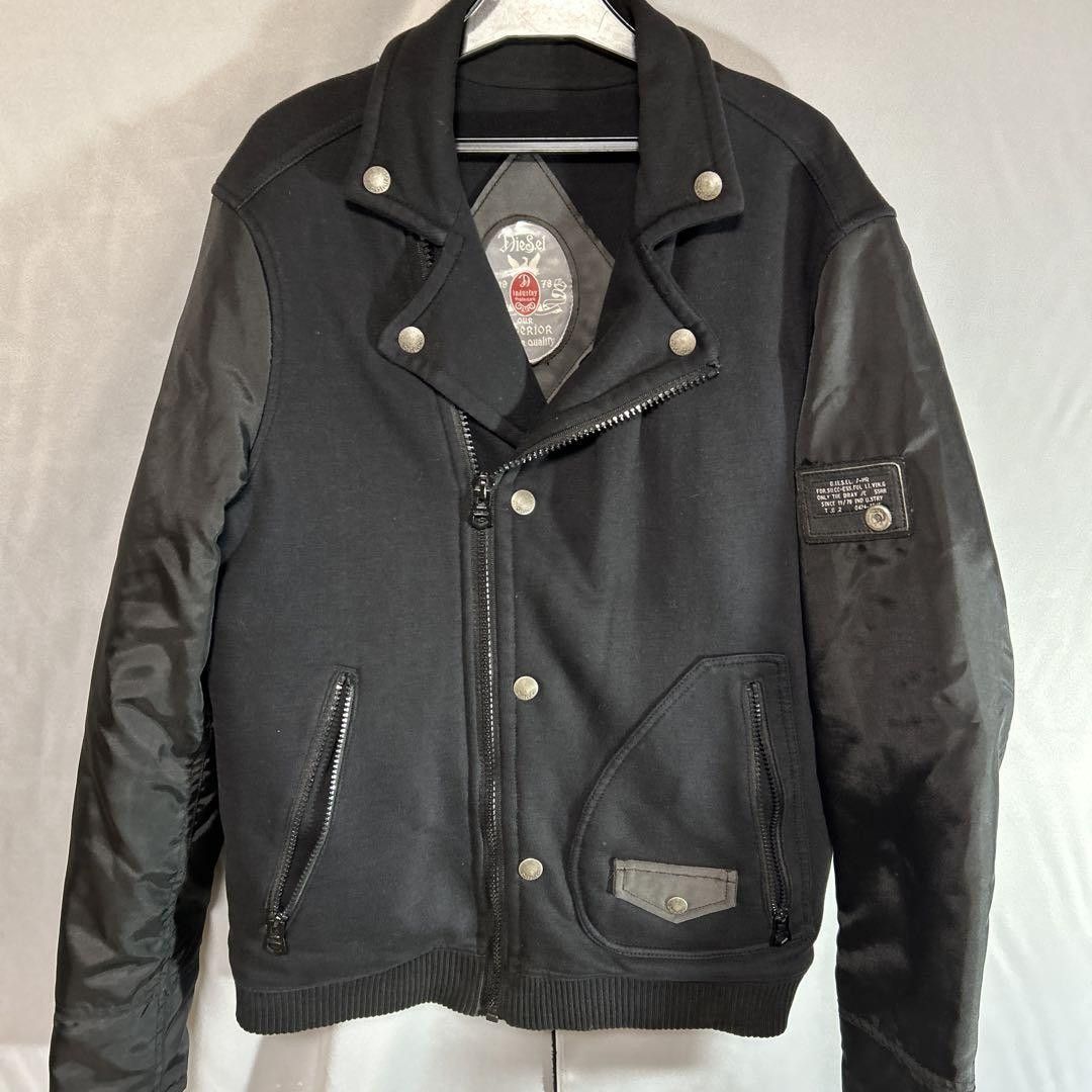 ジャケット・アウター DIESEL - sweat riders jacket DIESEL - sweat riders jacket