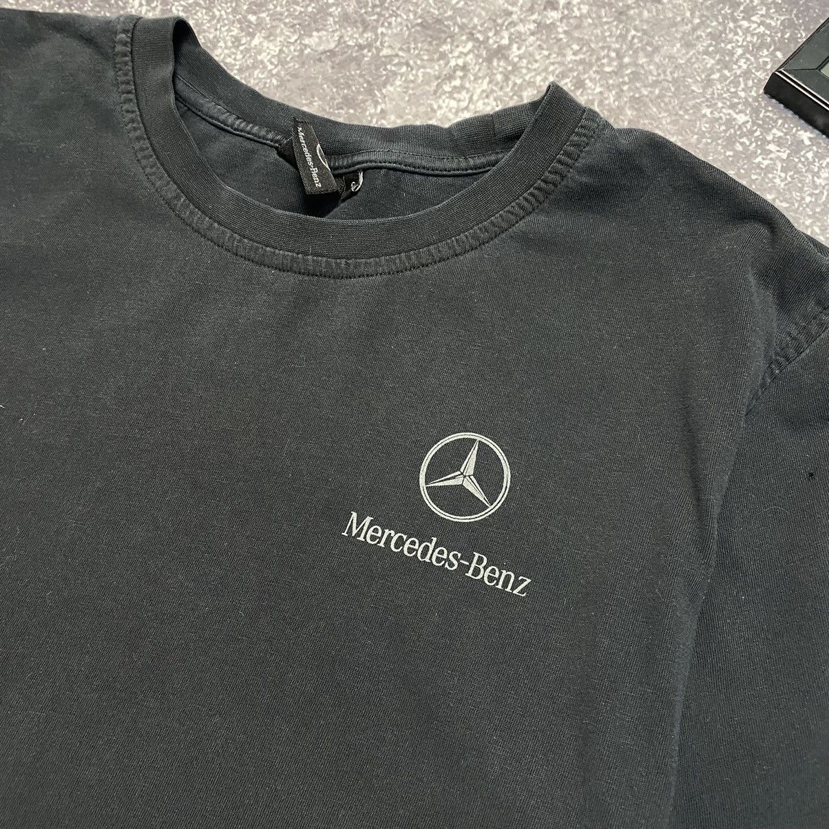Mercedes-Benz Vintage Mercedes Benz C-Klasse Big Logo faded tee Size US S / EU 44-46 / 1 - 4 Thumbnail