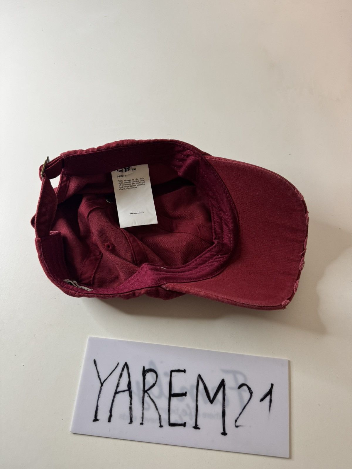 Other Moromoro cap hat Size ONE SIZE - 4 Thumbnail