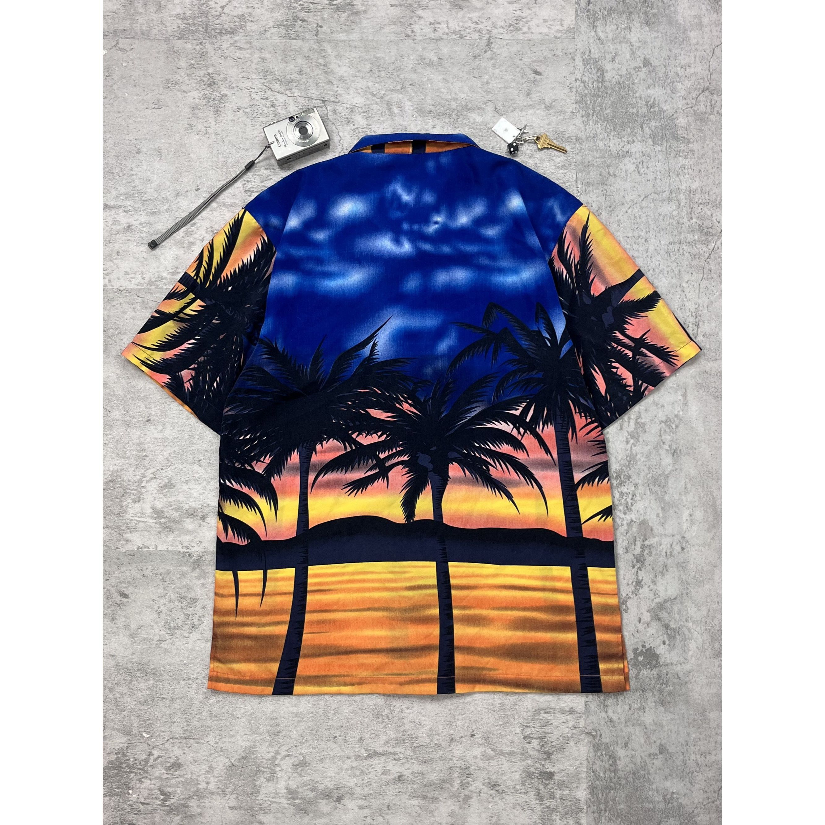 Other Vintage Maui Maui All Over Print Hawaii Tropical Button Up Size US M / EU 48-50 / 2 - 2 Thumbnail