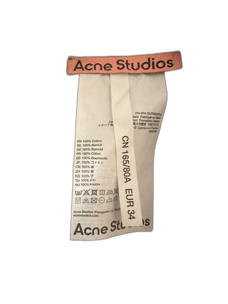 Acne Studios Denim Jacket Size 34