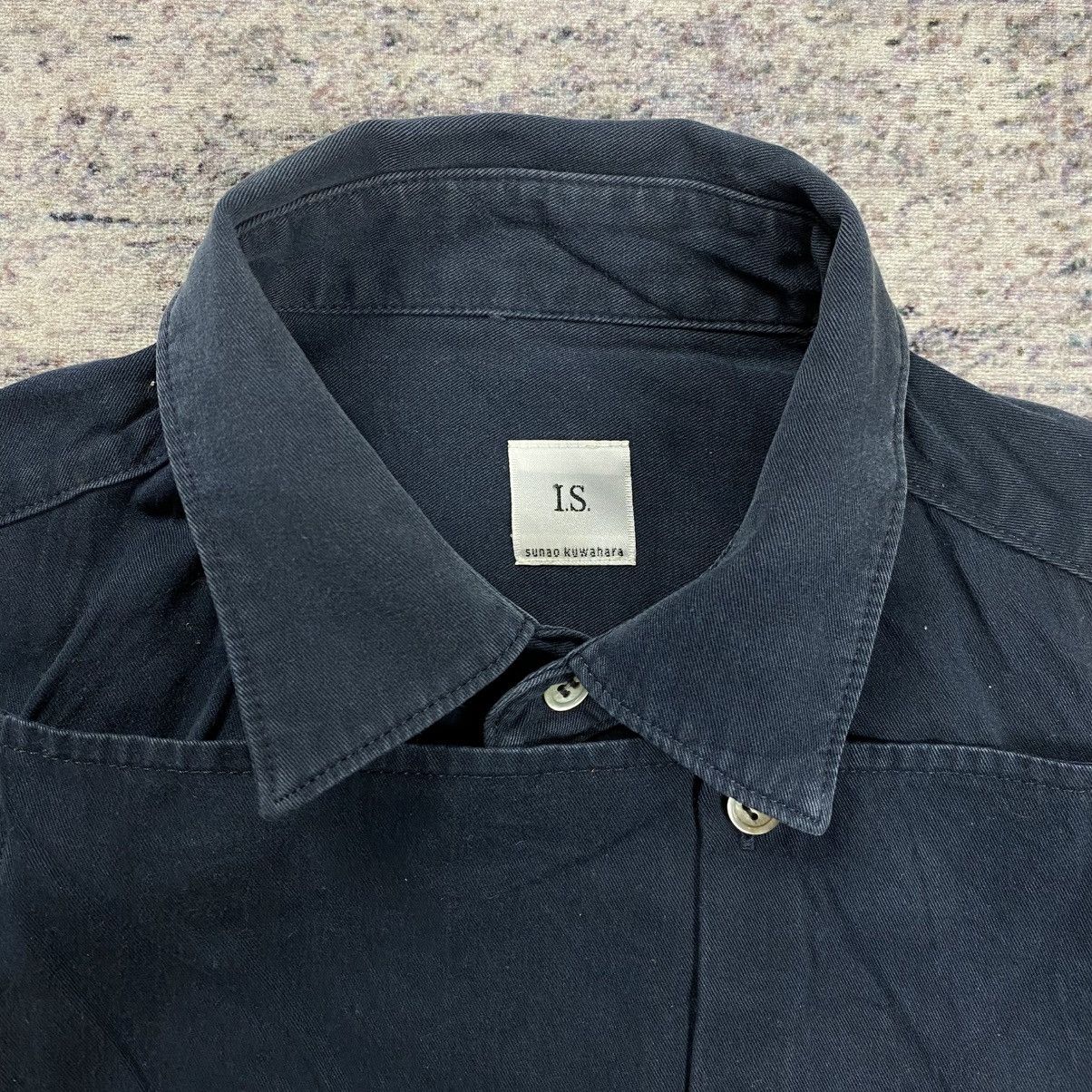 Issey Miyake I.S sunao kuwahara multi button shirt Size US S / EU 44-46 / 1 - 8 Thumbnail