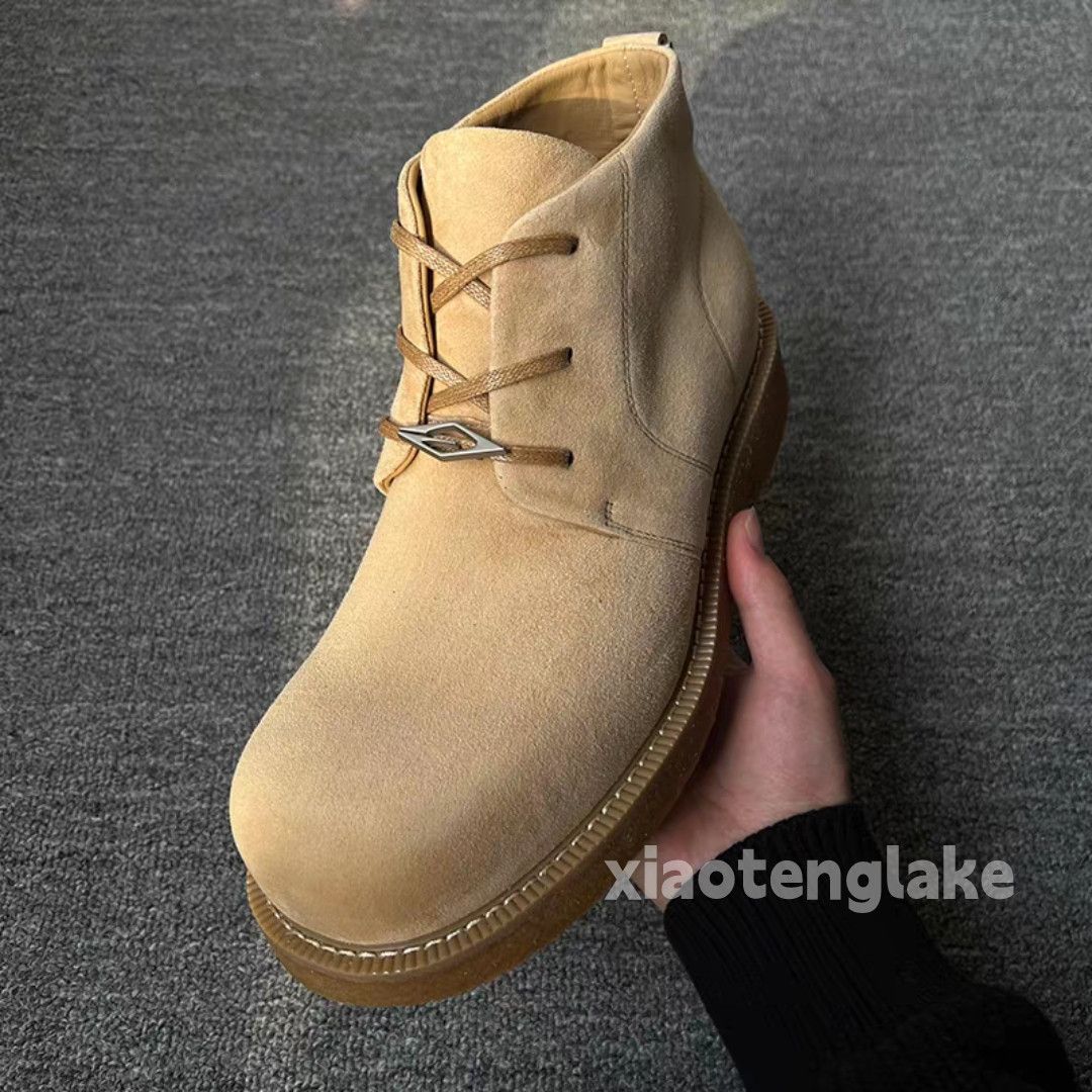 Vintage Unisex outdoor utility workwear hiking mountain boots shoes Size US 8 / EU 41 - 5 Thumbnail