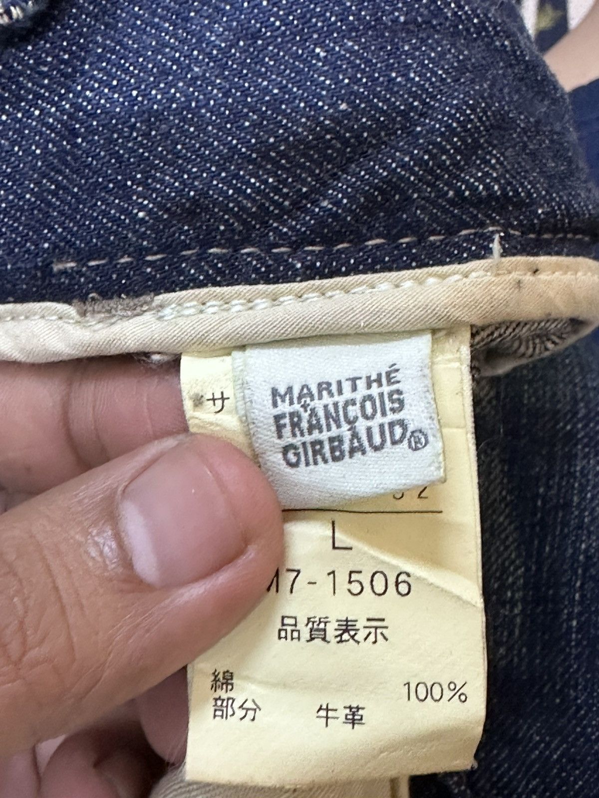 CLOSED × Marithe + Francois Girbaud Vintage Le Jean De MFG Selvedge Avant Garde Style Denim Size US 36 / EU 52 - 9 Thumbnail