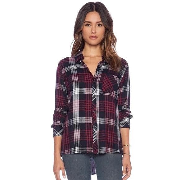 Rails Rails Hunter Plaid Button-Down Shirt Size XS / US 0-2 / IT 36-38 - 1 Thumbnail