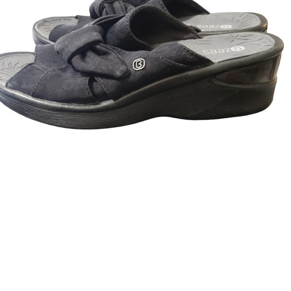 Designer BZees Ladies Slide Wedge Open Toe Slider 9 Size US 9 / IT 39 - 4 Thumbnail