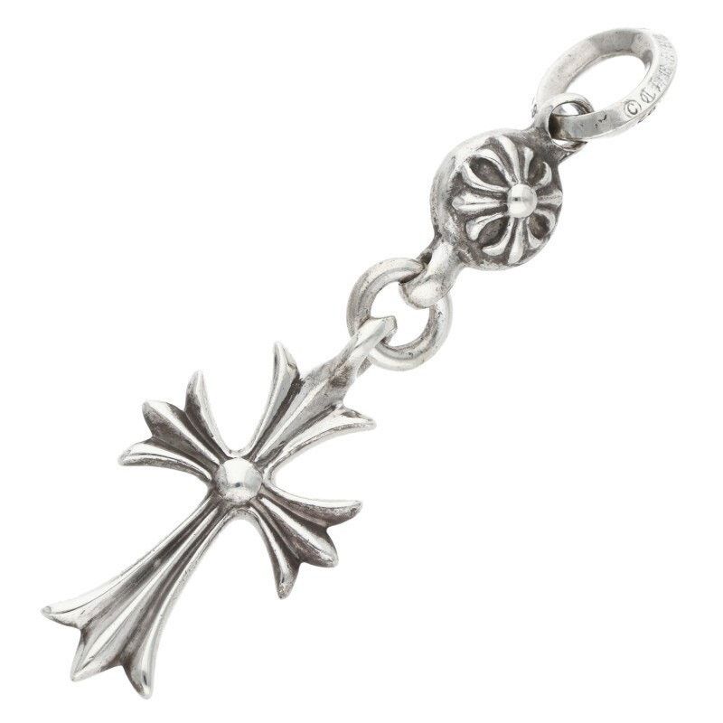 Chrome Hearts Chrome Hearts Tiny Cross Silver Necklace Size ONE SIZE - 1 Thumbnail