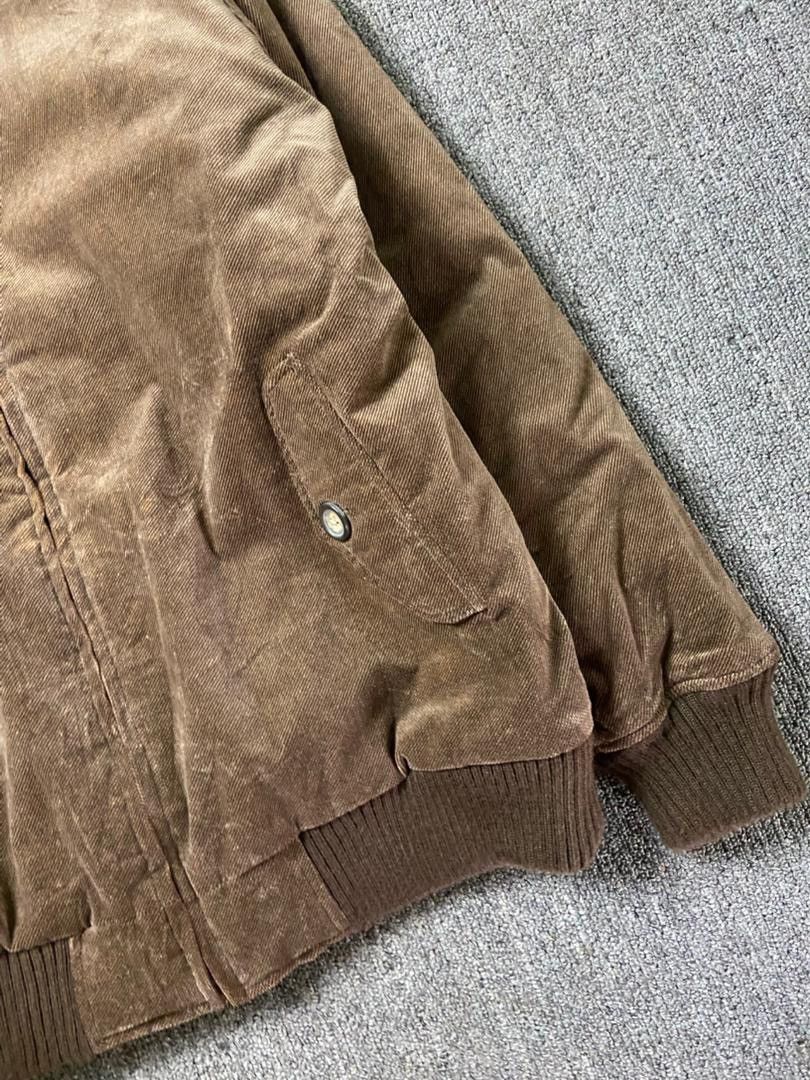 Woolrich Woolen Mills Woolrich Woolen Mills Corduroy Bomber Jacket (192) Size US L / EU 52-54 / 3 - 8 Thumbnail