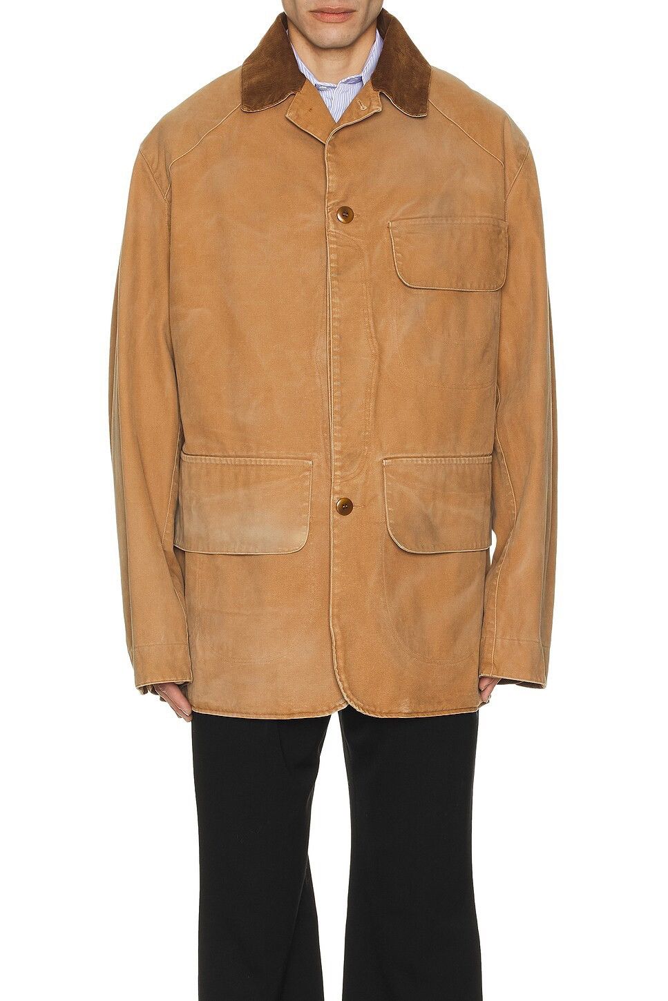 Maison Margiela Maison Margiela - Waxed Cotton Jacket Size US M / EU 48-50 / 2 - 12 Thumbnail