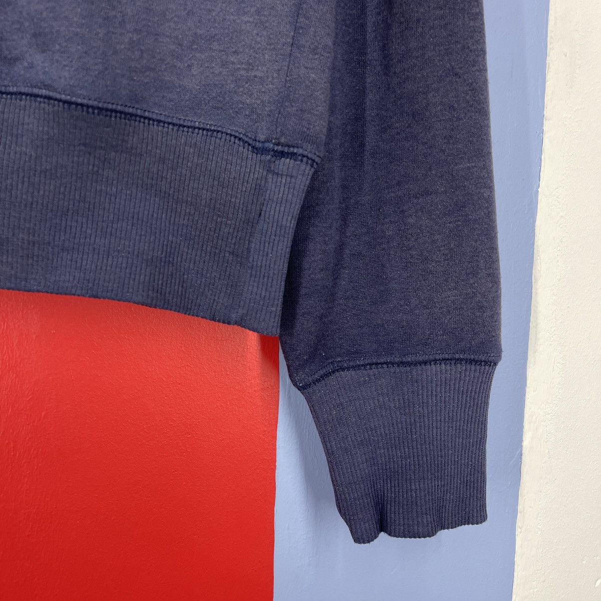 Vintage Vintage PHIL 2:16 Faded Navy Blue Sweatshirt #1994/13 Size US M / EU 48-50 / 2 - 4 Thumbnail