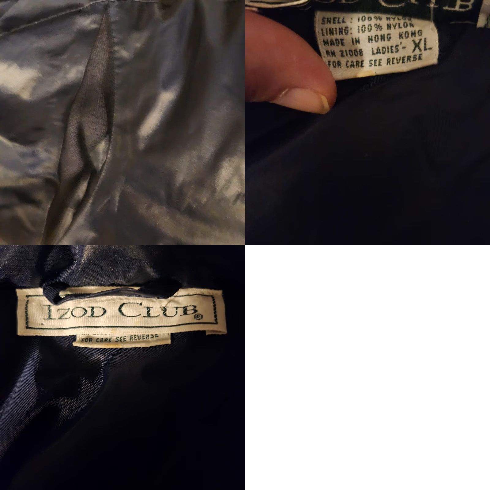 Izod VINTAGE Izod US Open Baltusrol Jacket Mens XL Satin Blue 1993 PGA Golf Rare Size US XL / EU 56 / 4 - 8 Thumbnail
