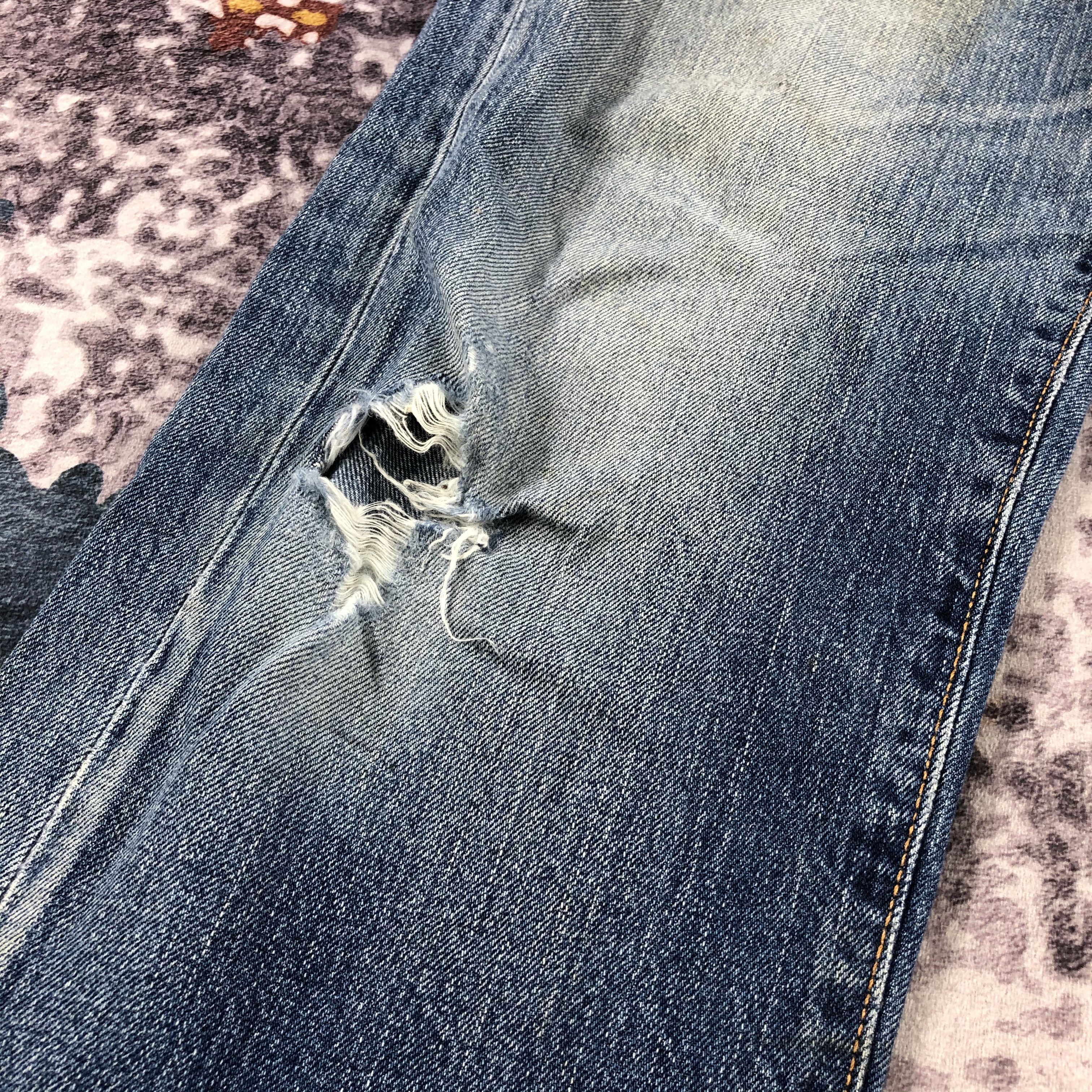 Levi's × Vintage Vintage Blue Wash Levis 505 Jeans-JM2210 Size US 35 - 10 Thumbnail