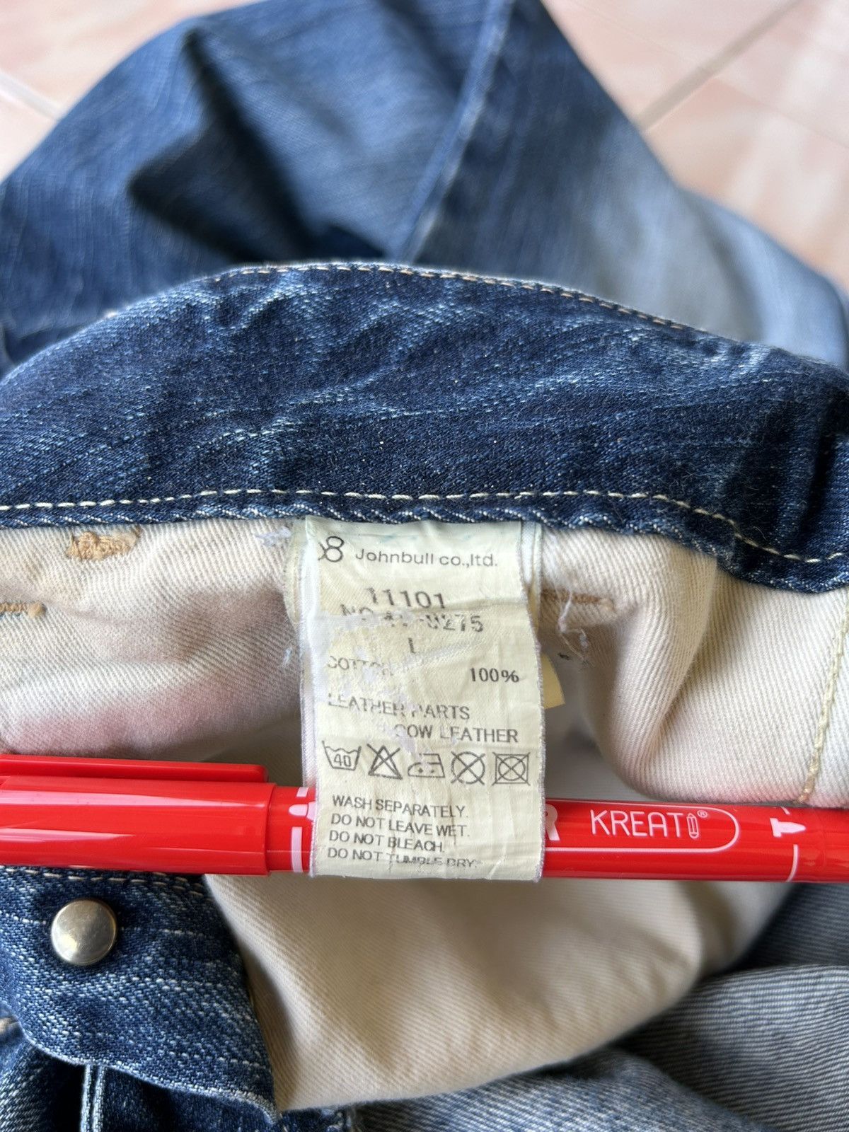 Japanese Brand × Johnbull Johnbull Multipockets Denim Size US 32 / EU 48 - 13 Thumbnail