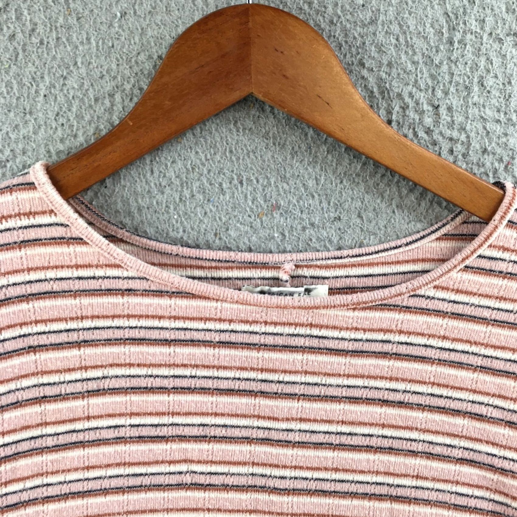 American Eagle Outfitters American Eagle Outfitters Sweatshirt Womens XS Multicolor Stripe Long Sleeve Casual Pullover Crew Neck Knit Logo Size XS / US 0-2 / IT 36-38 - 3 Thumbnail